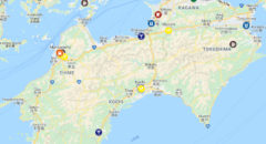 クラフトビール地図四国・Craft Beer Map Shikoku, Japan