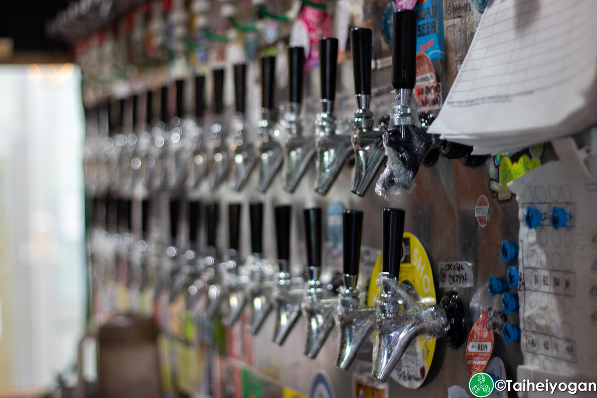 Ibrew Shinbashi - Interior - Beer Taps