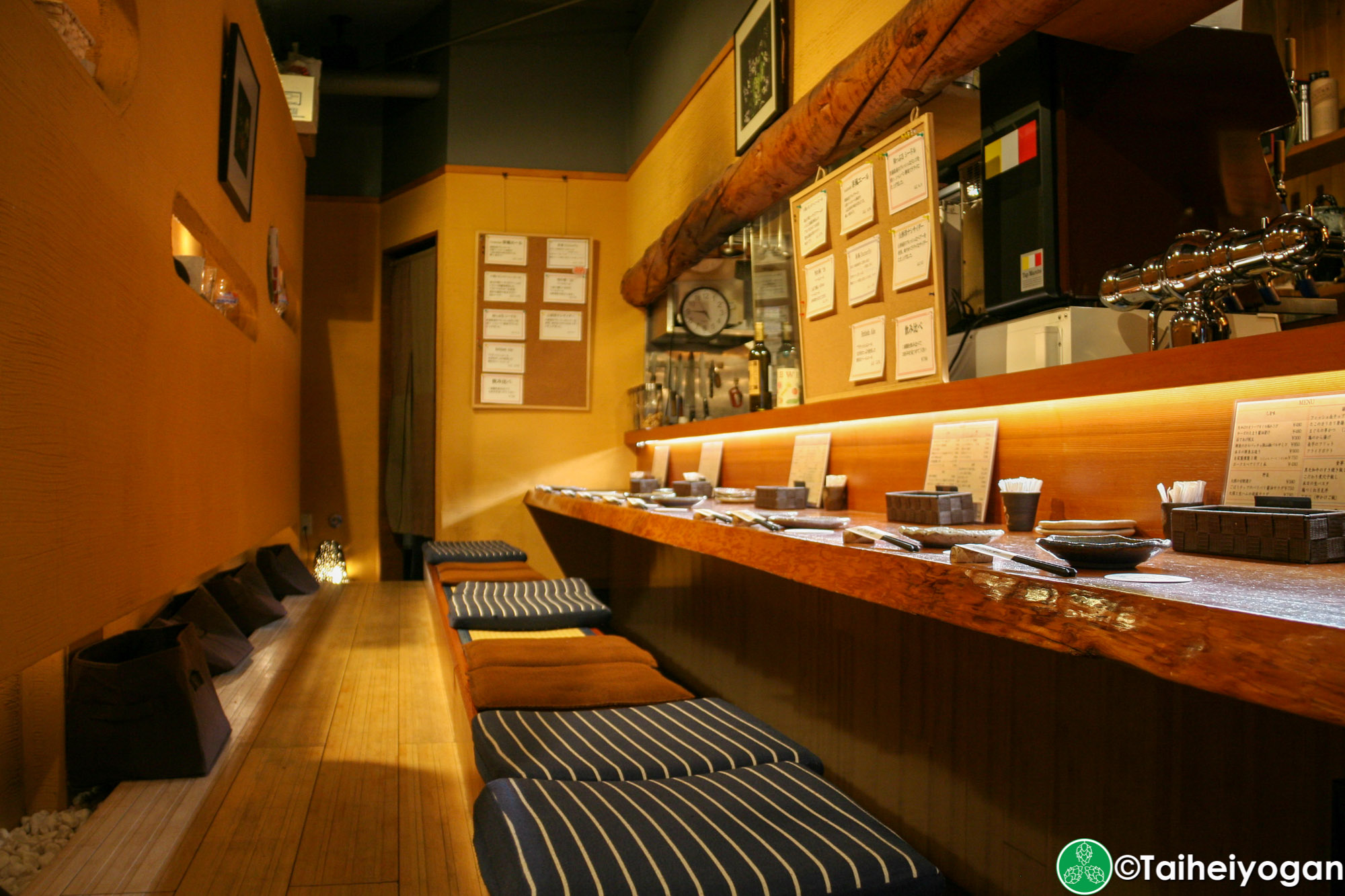 横濱金沢ブルワリーLa Fusion・Yokohama Kanazawa Brewery - La Fusion - Interior - Bar Counter Seating