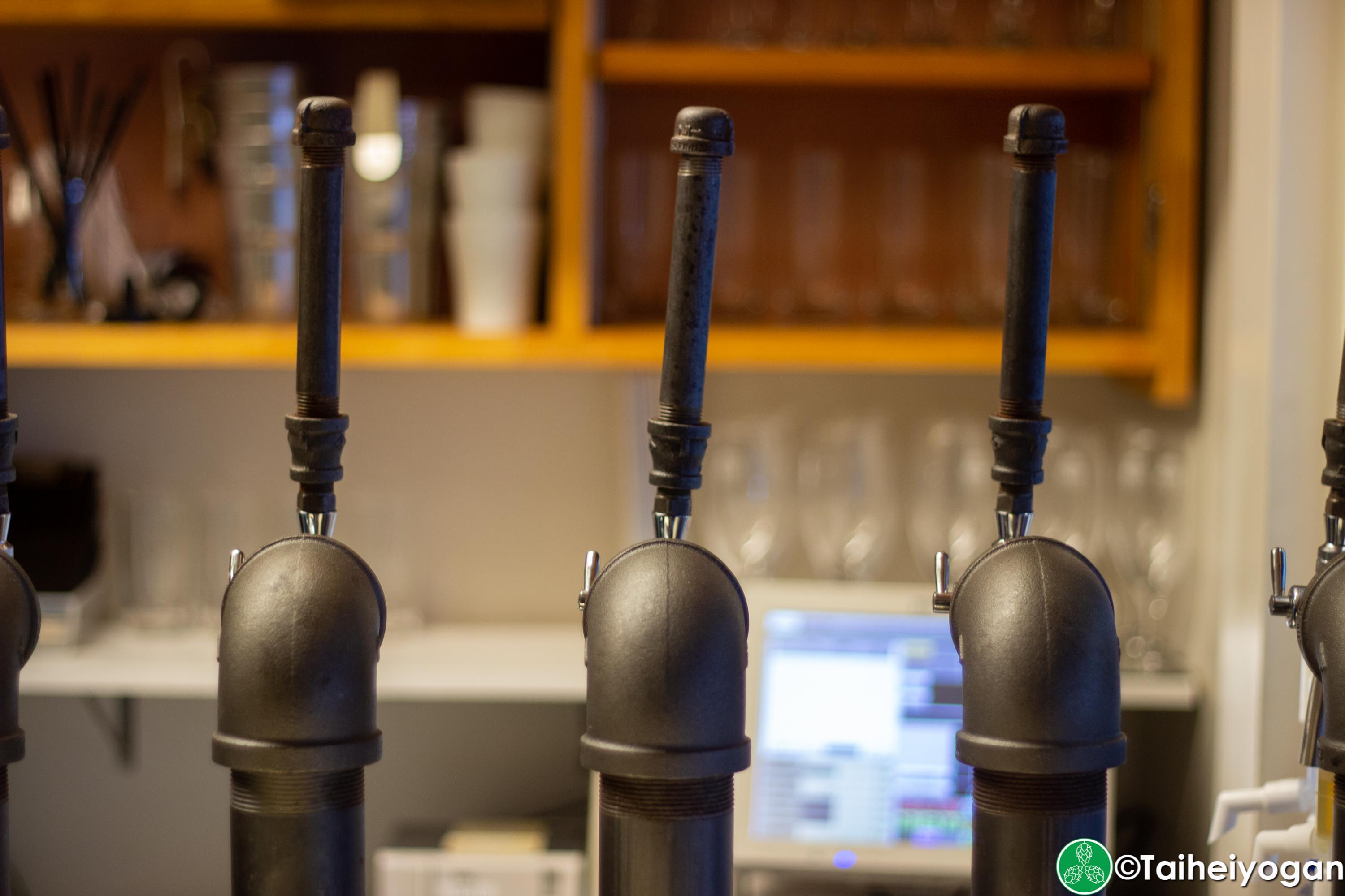 Funabashi Beer - 船橋ビール醸造所 - Interior - Beer Taps