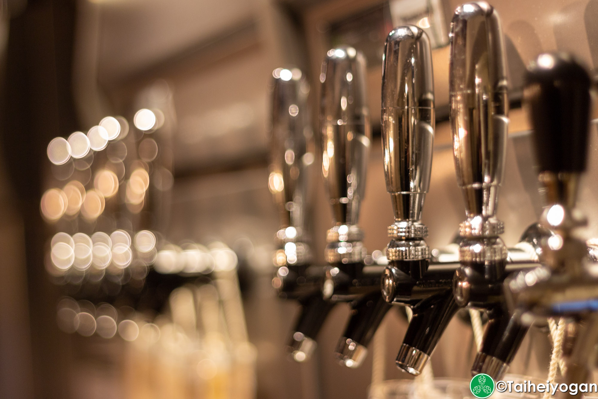 Inazuma Beer - Interior - Beer Taps
