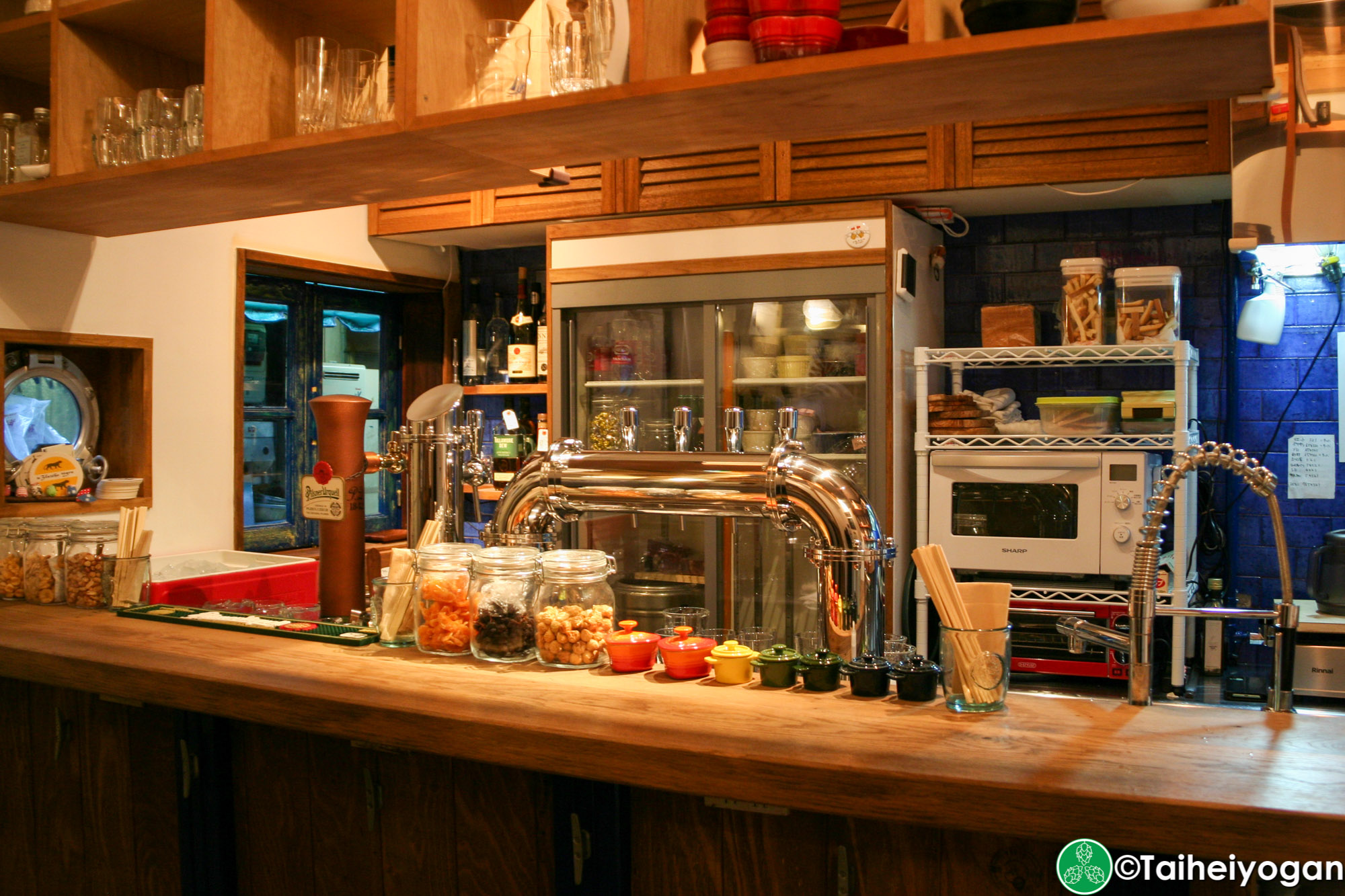 OP's Bar - Interior - 1F Bar Counter Standing Area