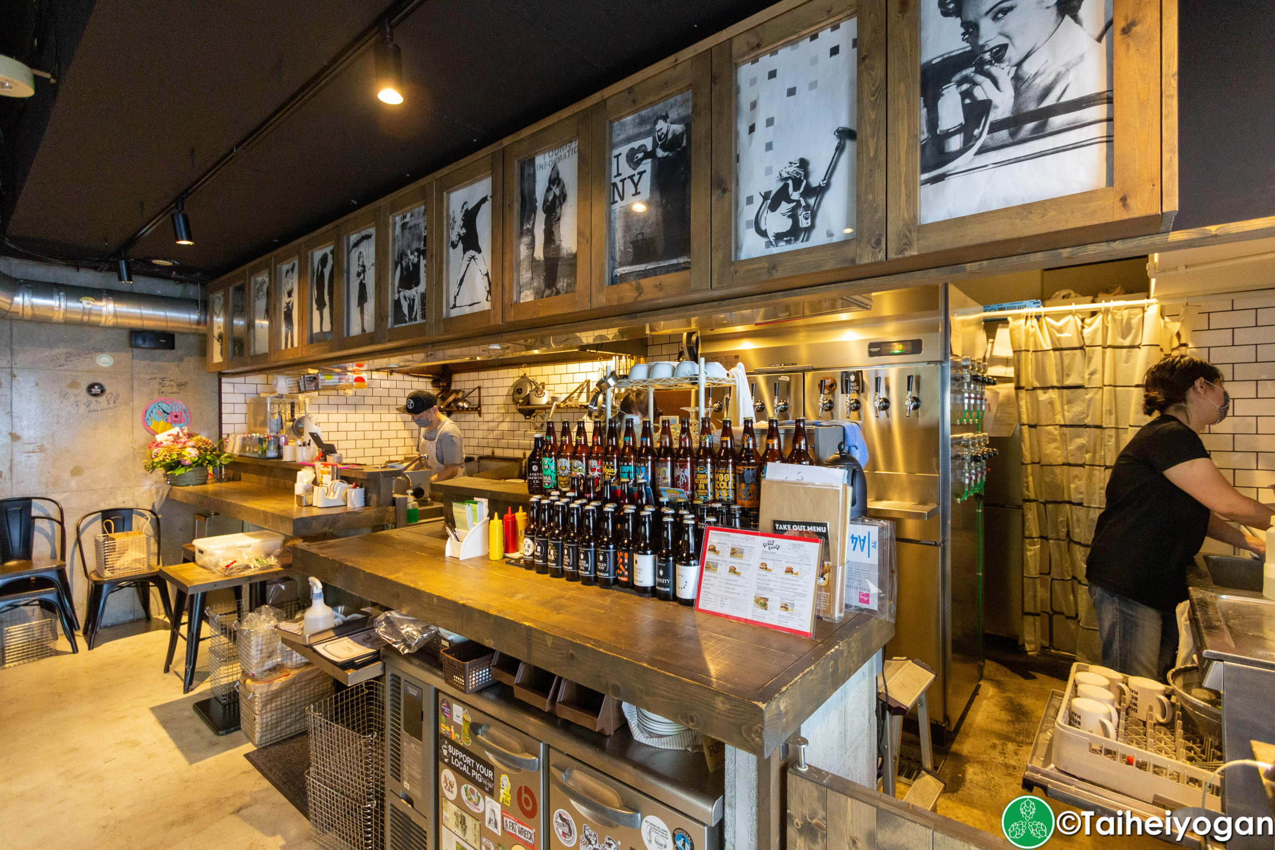 folk burgers & beer - Interior - Bar Counter