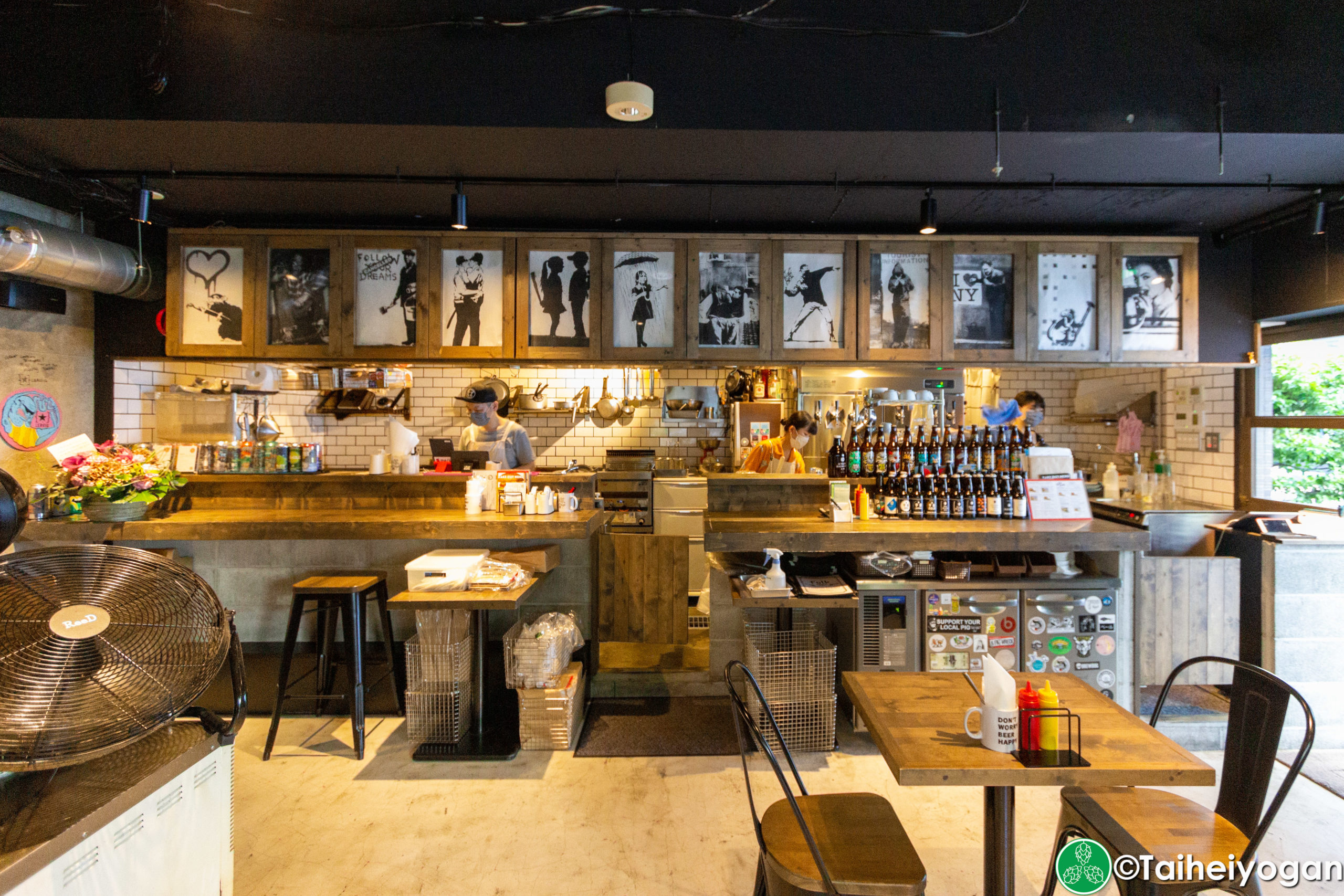 folk burgers & beer - Interior - Bar Counter