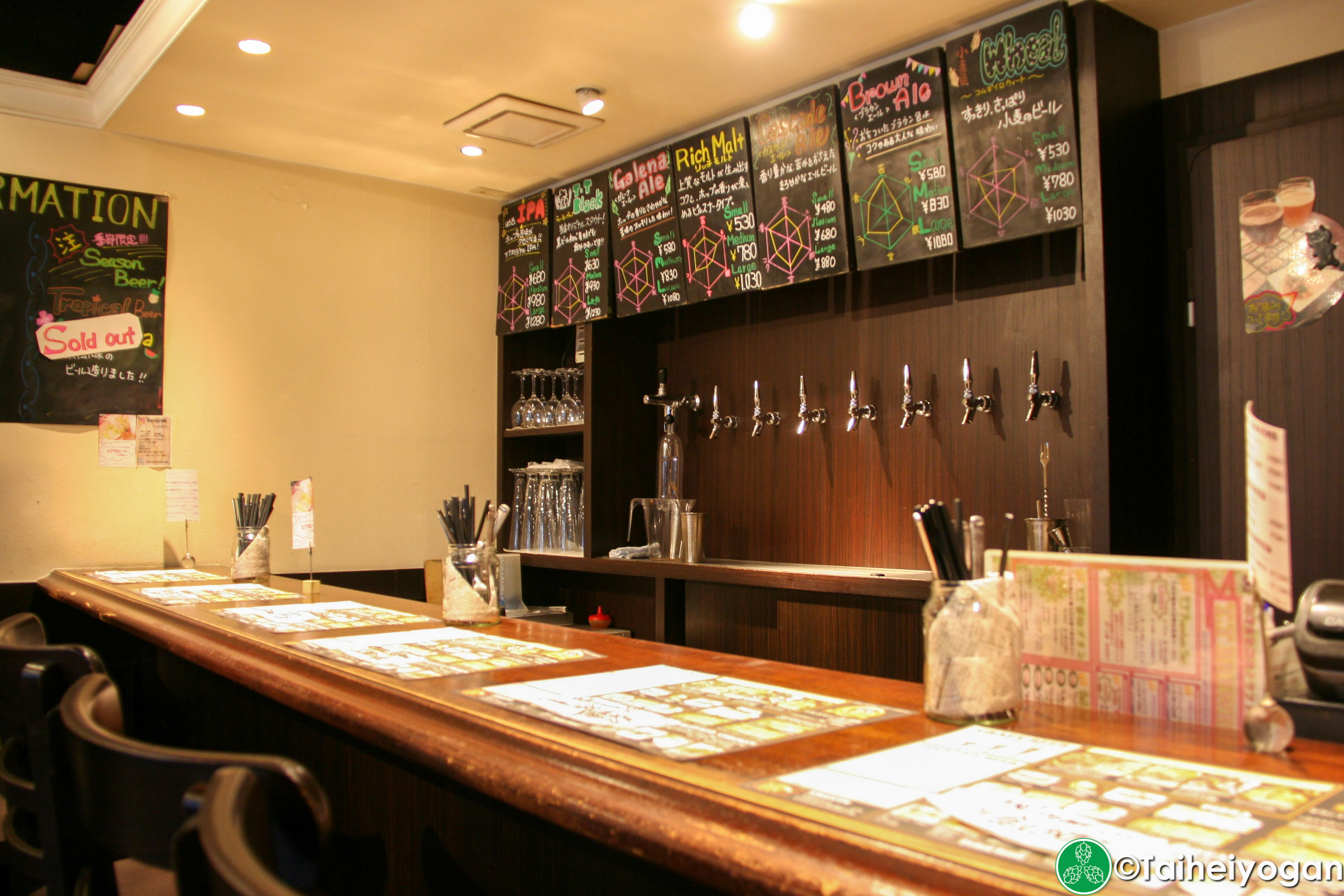 T.T Brewery - Interior - Bar Counter