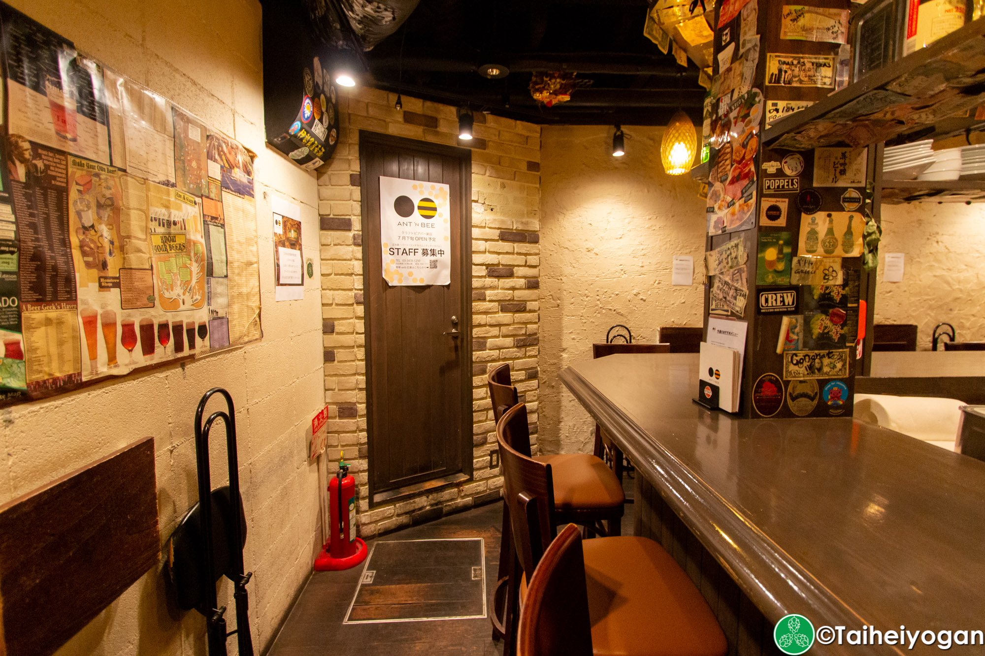 Ant 'n Bee (六本木本店・Roppongi) - Interior - Bar Counter Seating