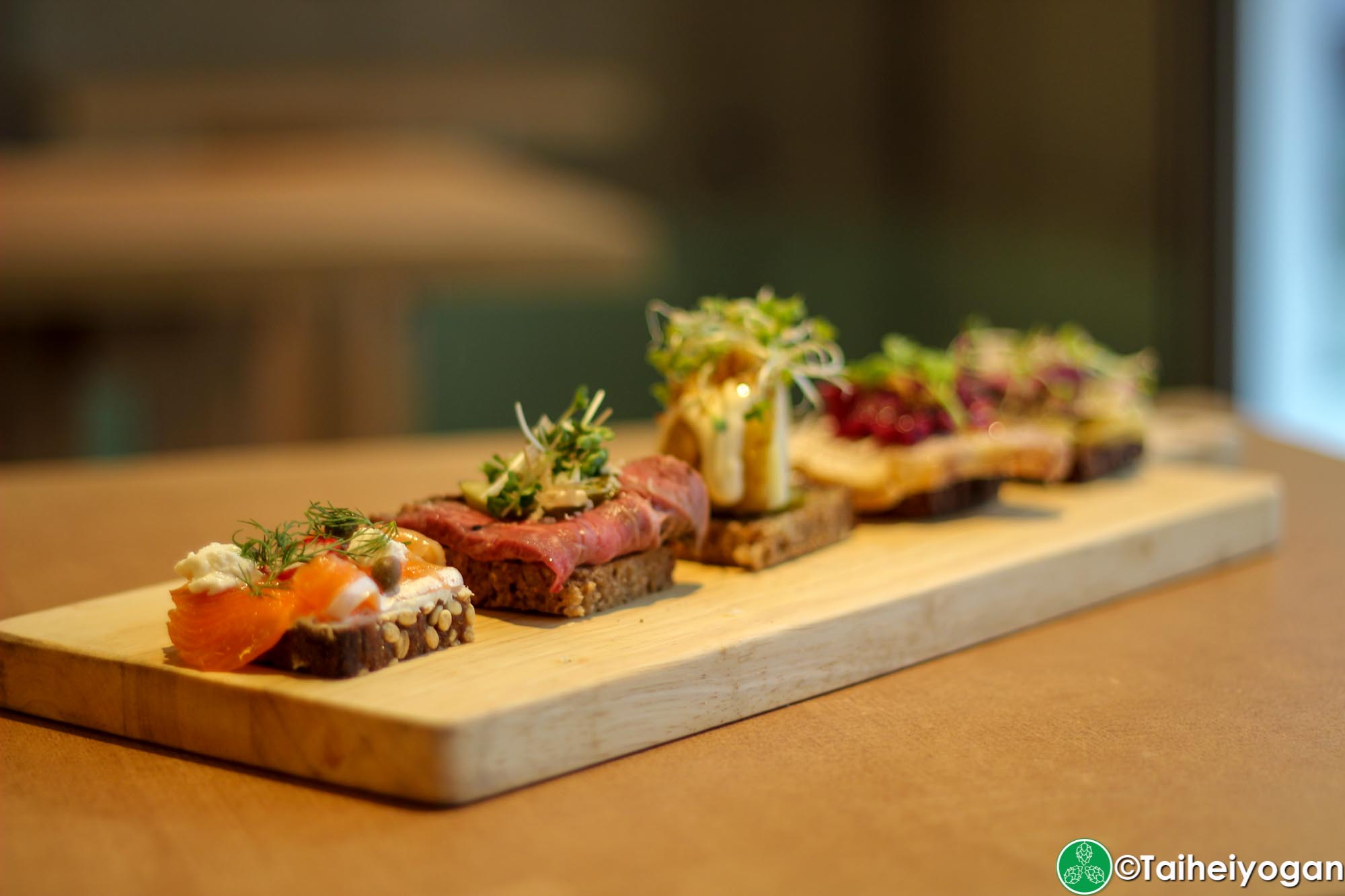 Mikkeller Tokyo - Menu - Smørrebrød