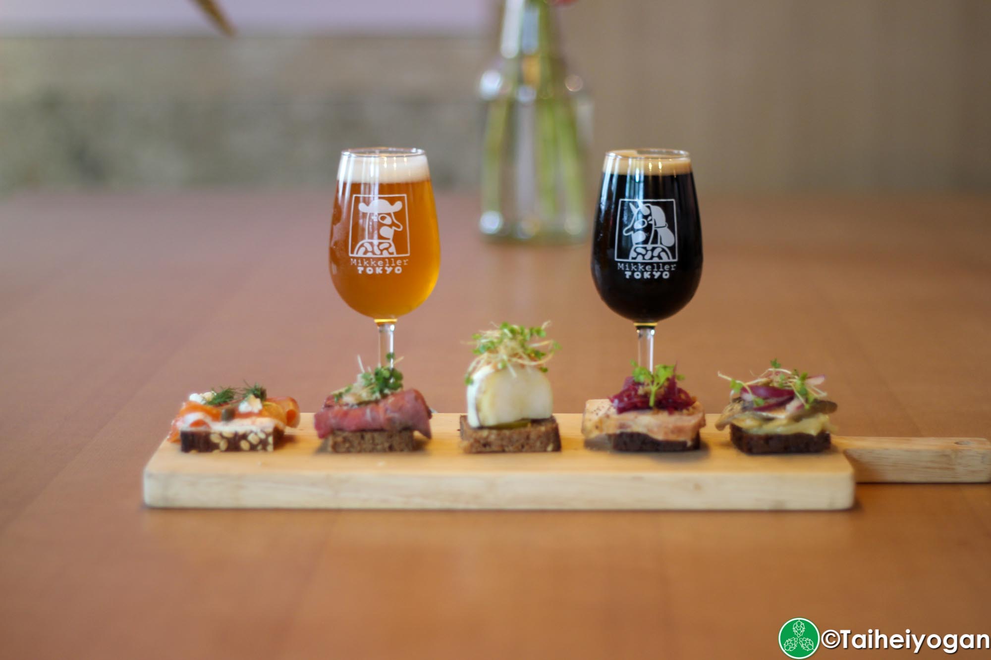 Mikkeller Tokyo - Menu - Smørrebrød & Beer