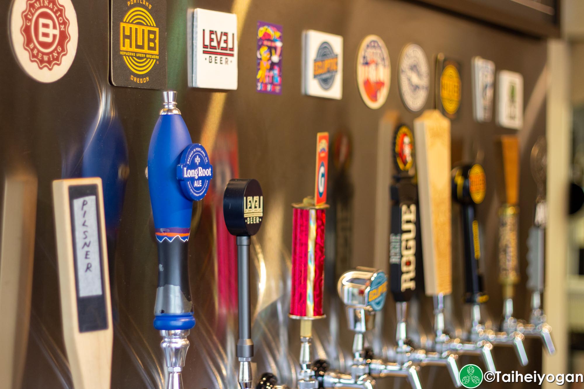 PDX Taproom - Interior - Beer Taps