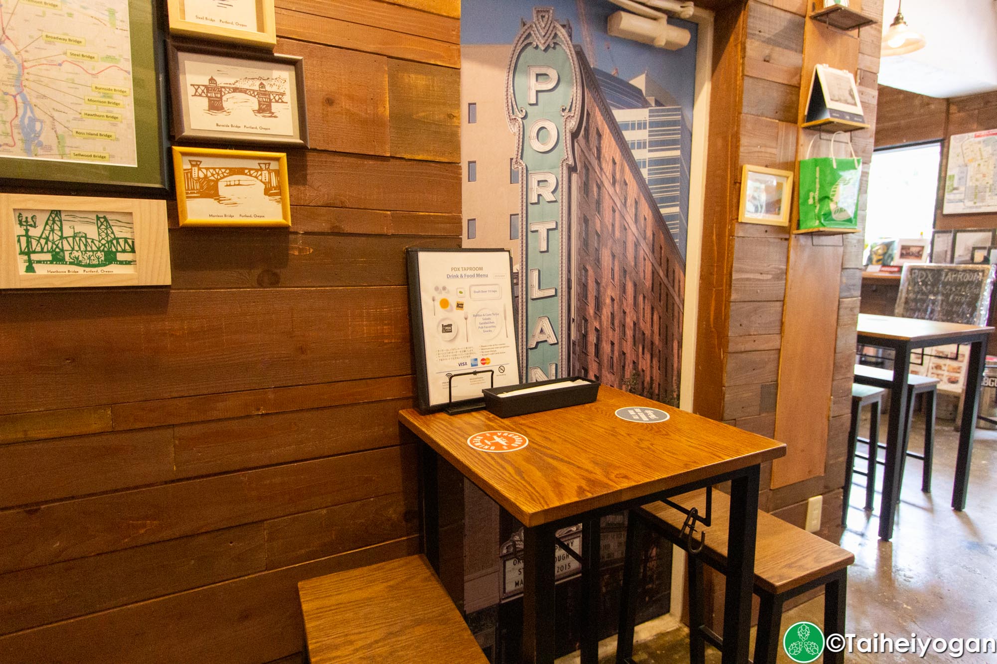 PDX Taproom - Interior - Table Seating