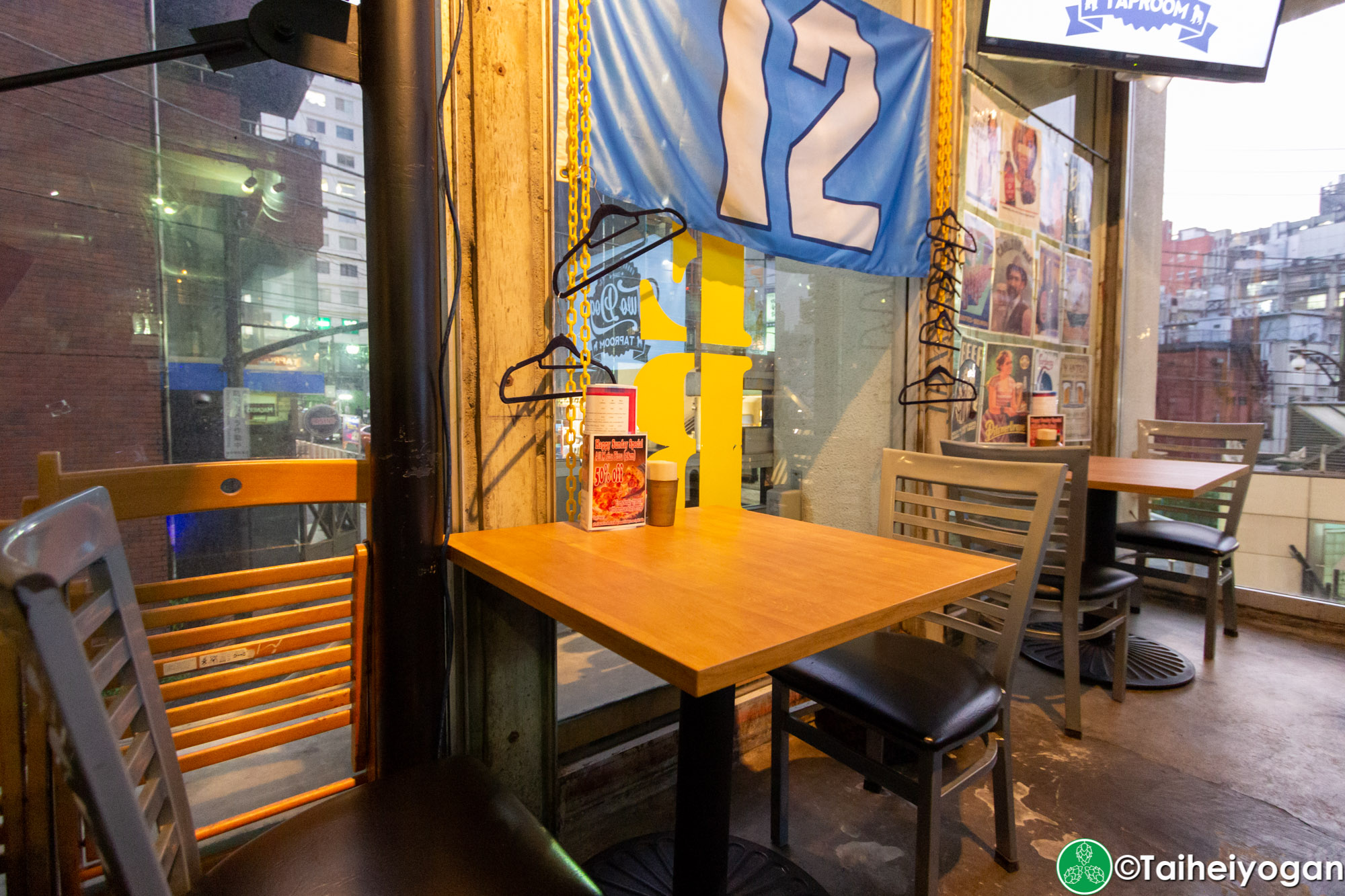 Two Dogs Taproom - Interior - Table Seating