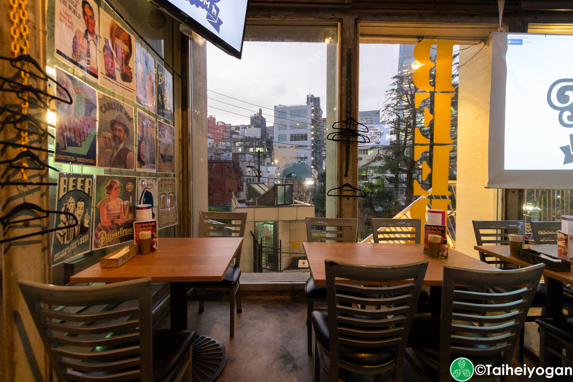 Two Dogs Taproom - Interior - Table Seating