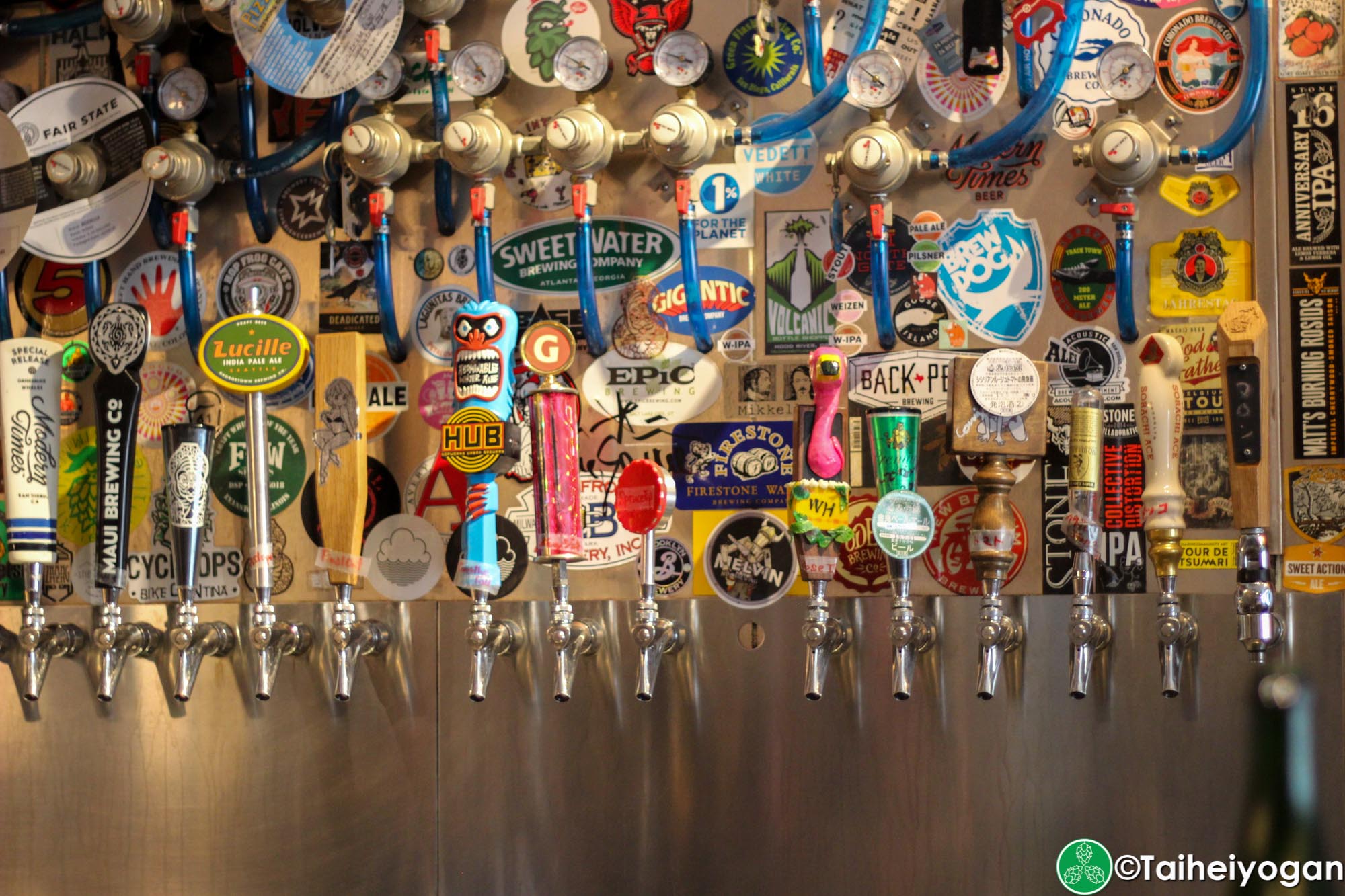 Watering Hole - Interior - Beer Taps