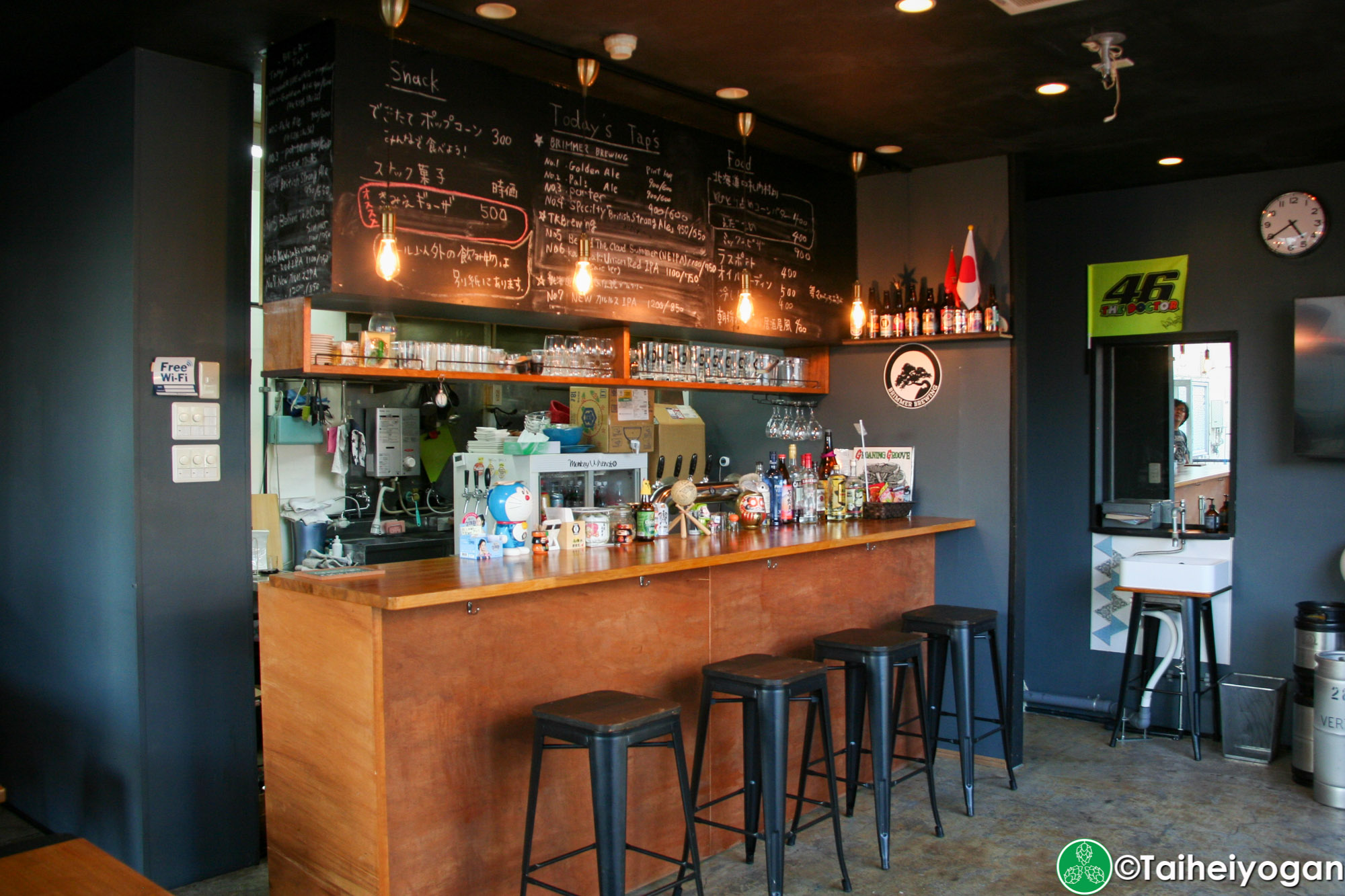 Monkey Wrench - Interior - Bar Counter