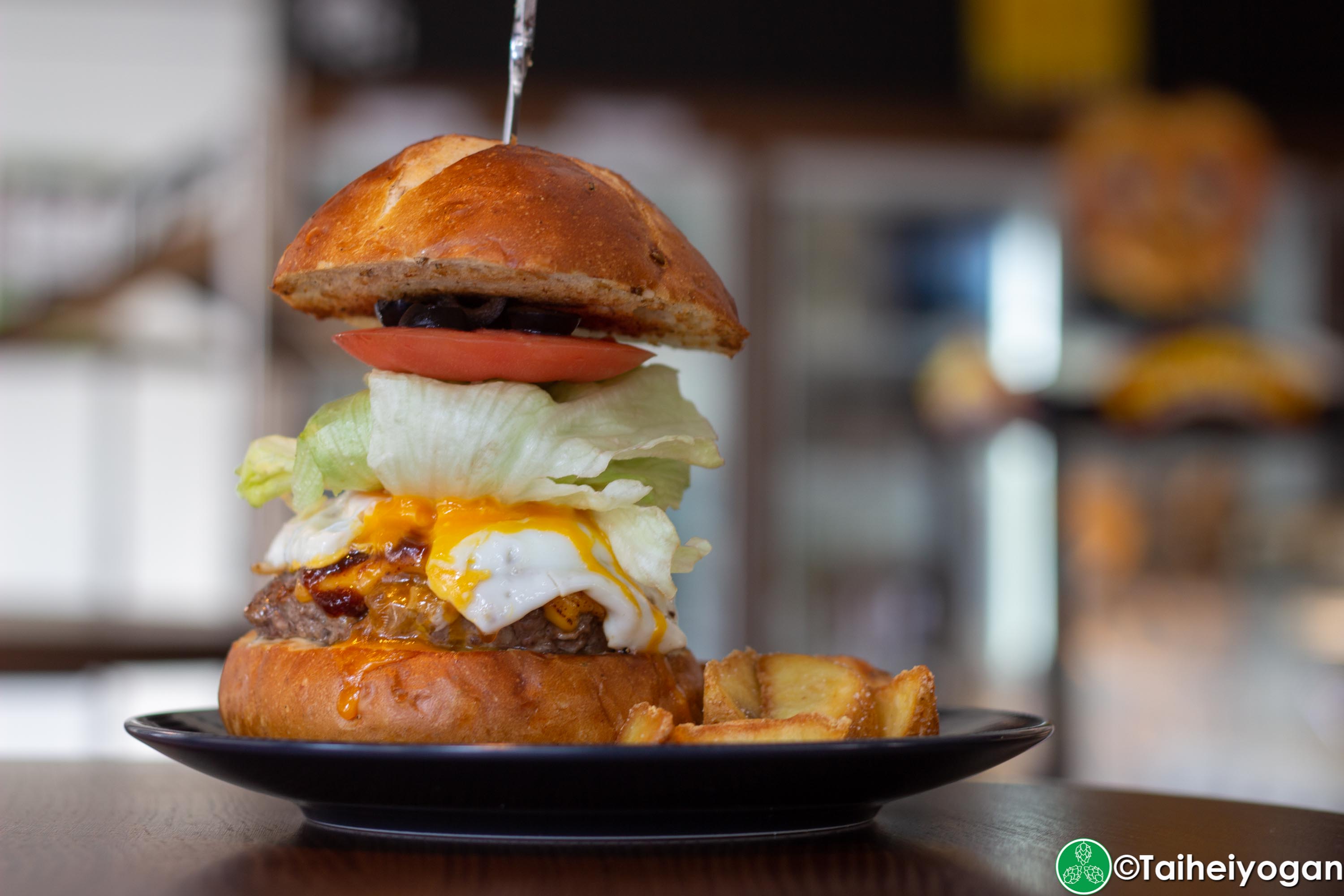 Tokyo Aleworks Taproom - Menu - Egg Burger