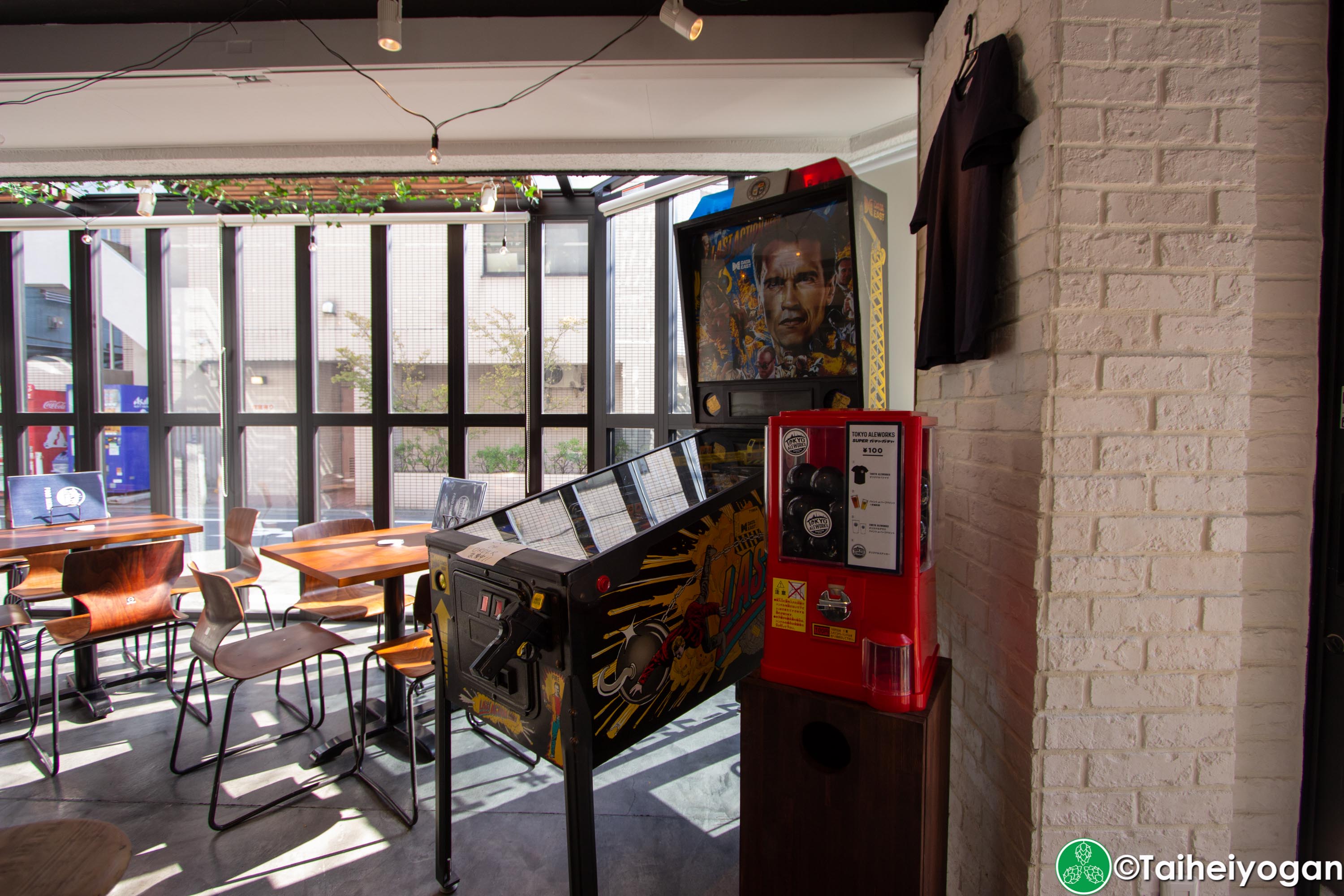 Tokyo Aleworks Taproom - Interior - Pinball Machine