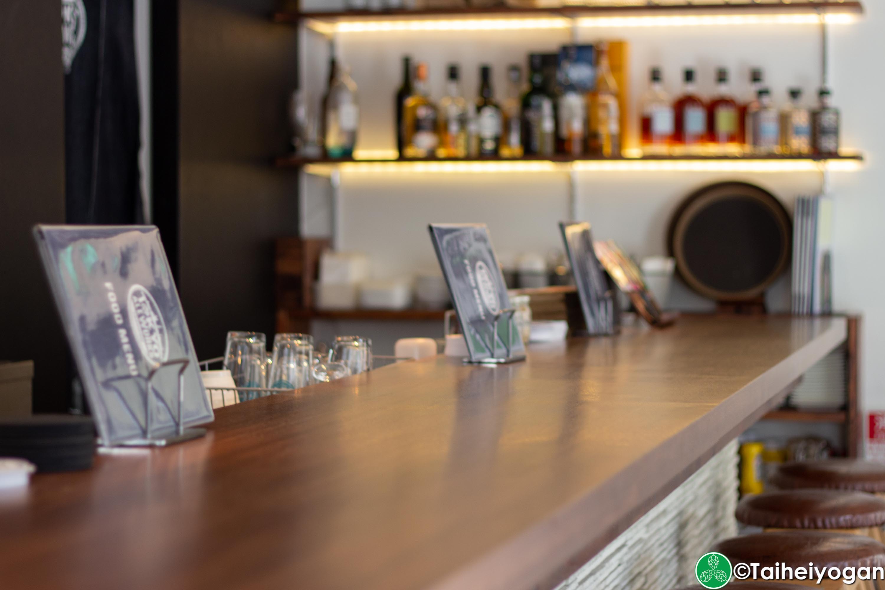 Tokyo Aleworks Taproom - Interior - Bar