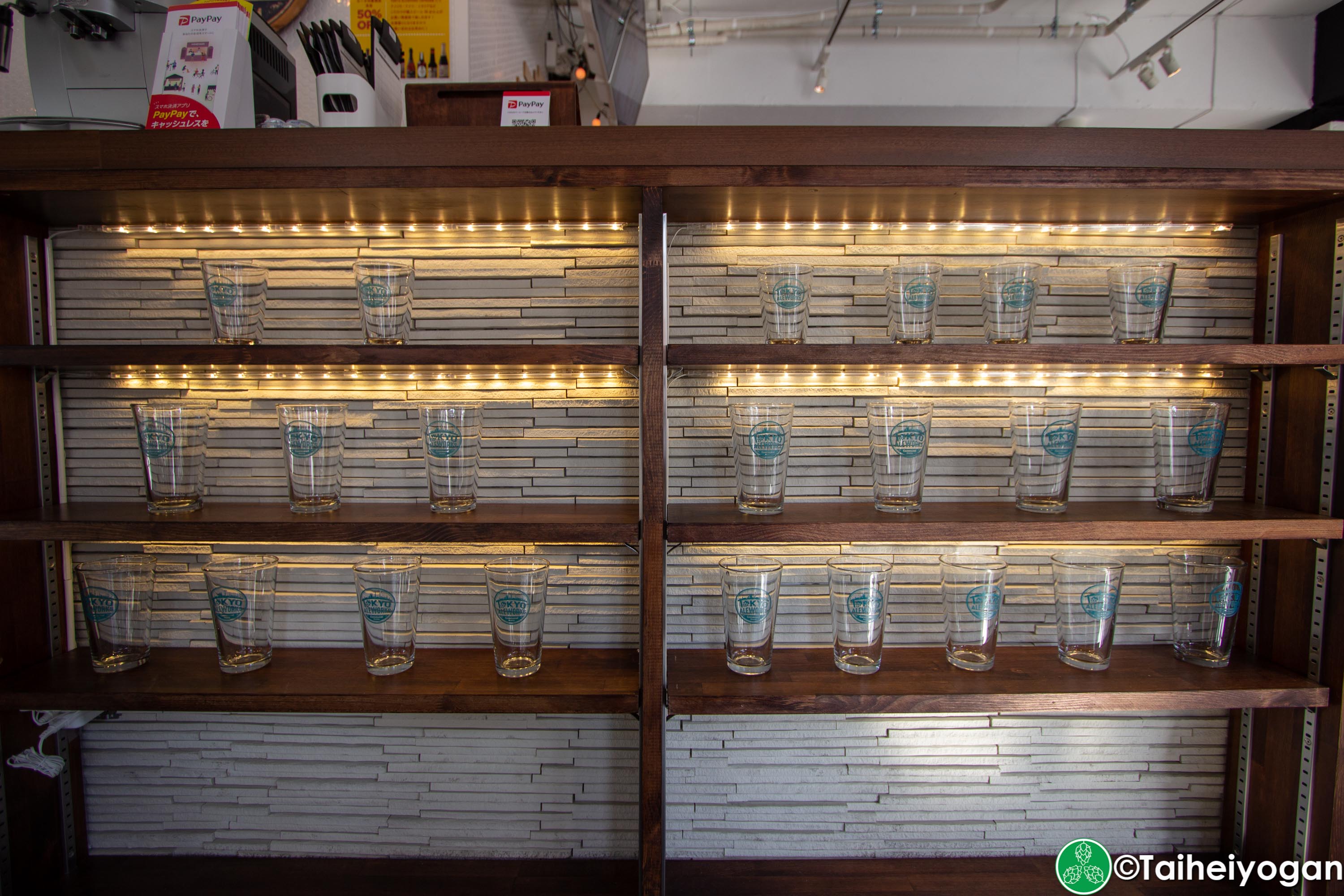 Tokyo Aleworks Taproom - Interior - Decorations