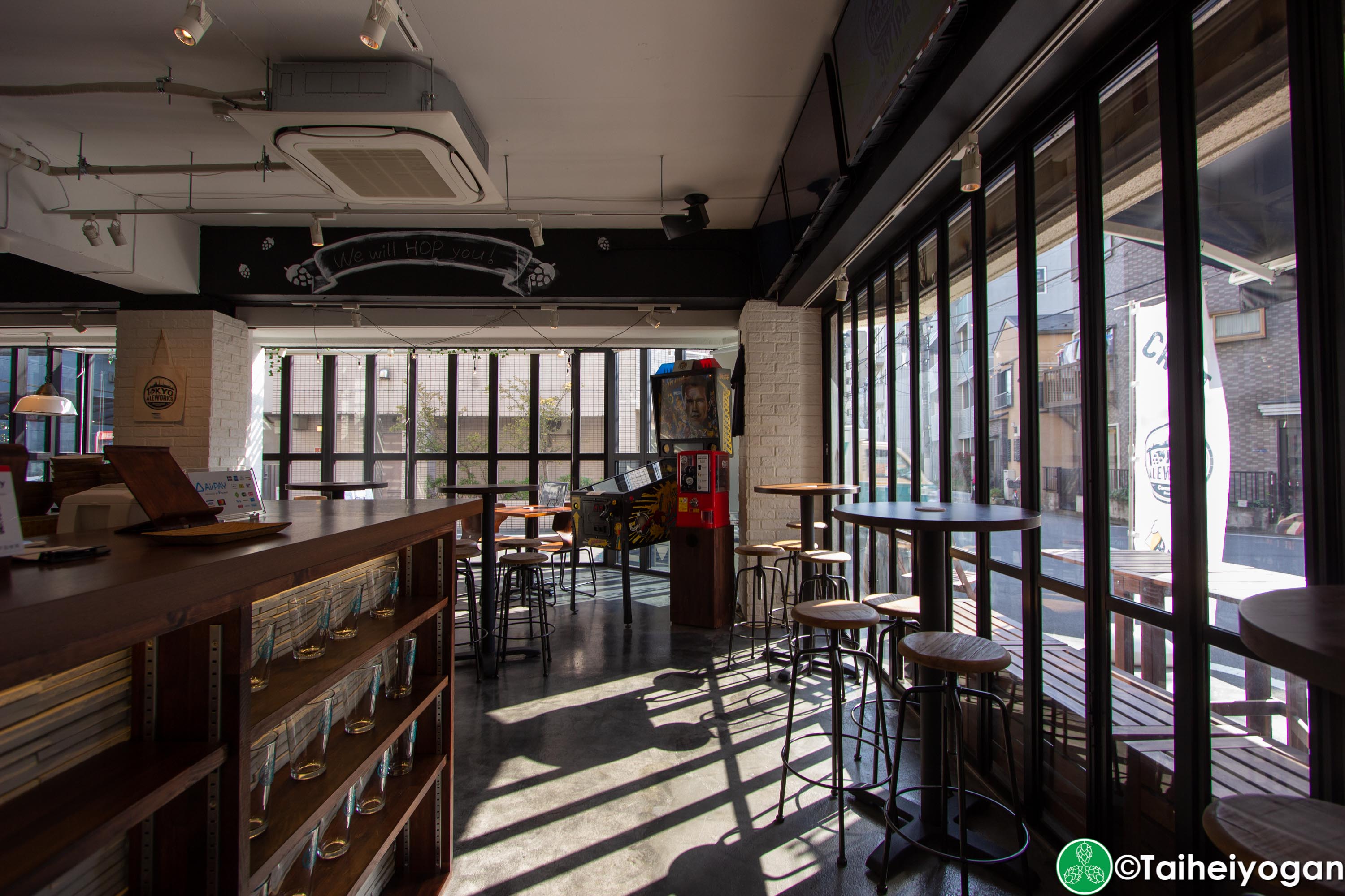 Tokyo Aleworks Taproom - Interior - Entrance