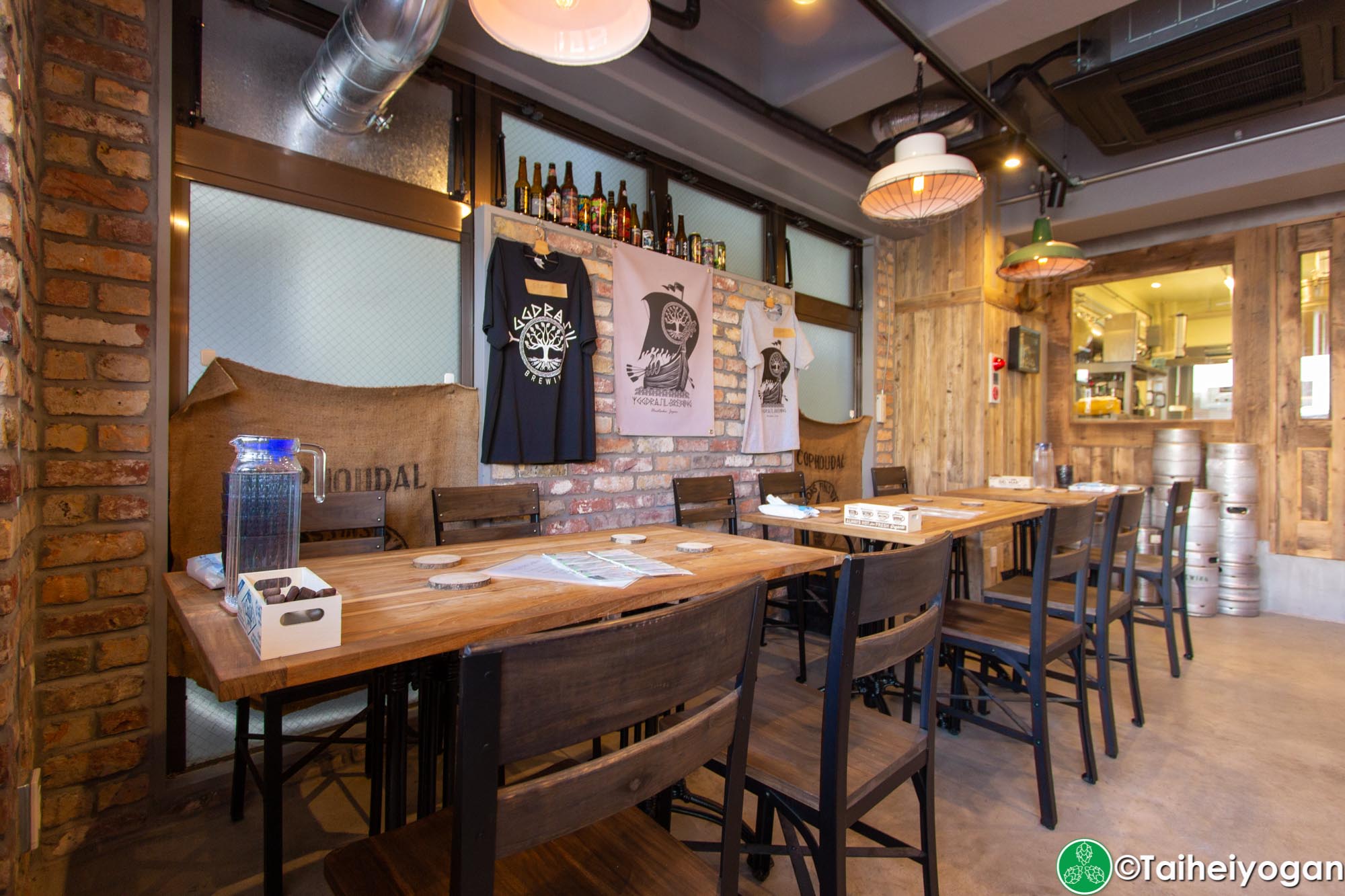 Yggdrasil Brewing - Interior - Tables