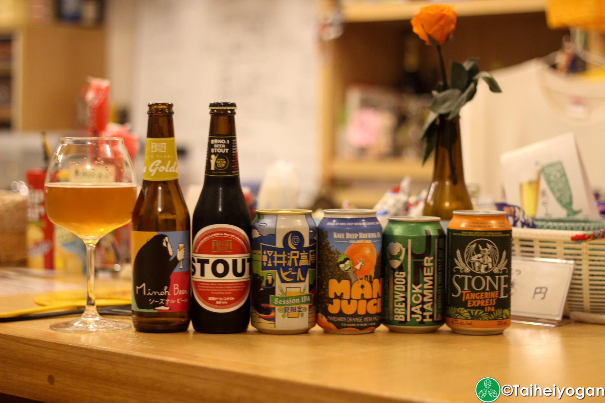 Bar Milestone aka Candy - Beer Selection