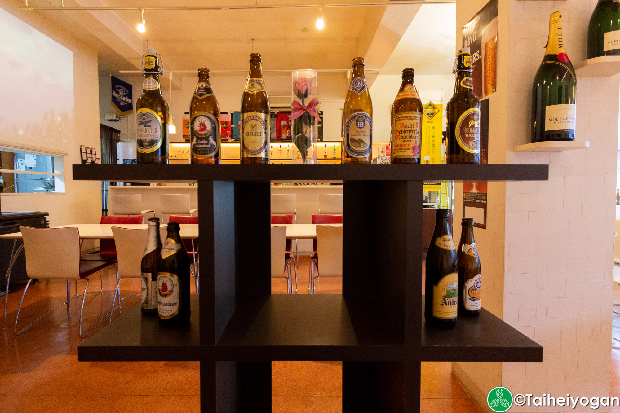 Beerpara Dining - Interior - Decorations - Craft Beer Bottles