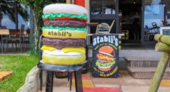 Chatan Burger Base Atabii's - Sign