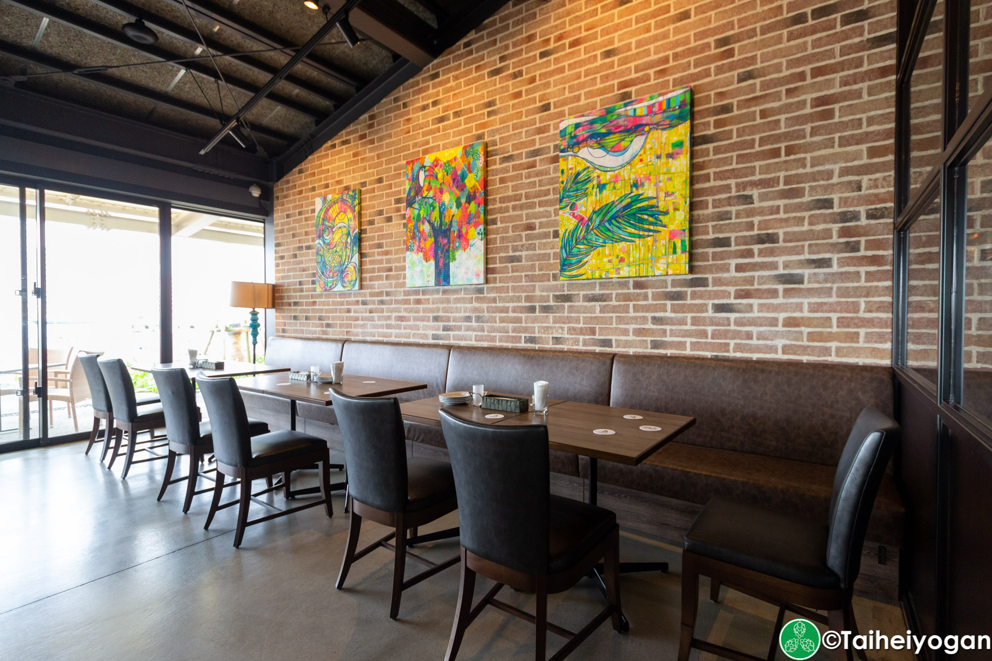 Chatan Harbor Brewery - Interior - Restaurant Section - Table Seating
