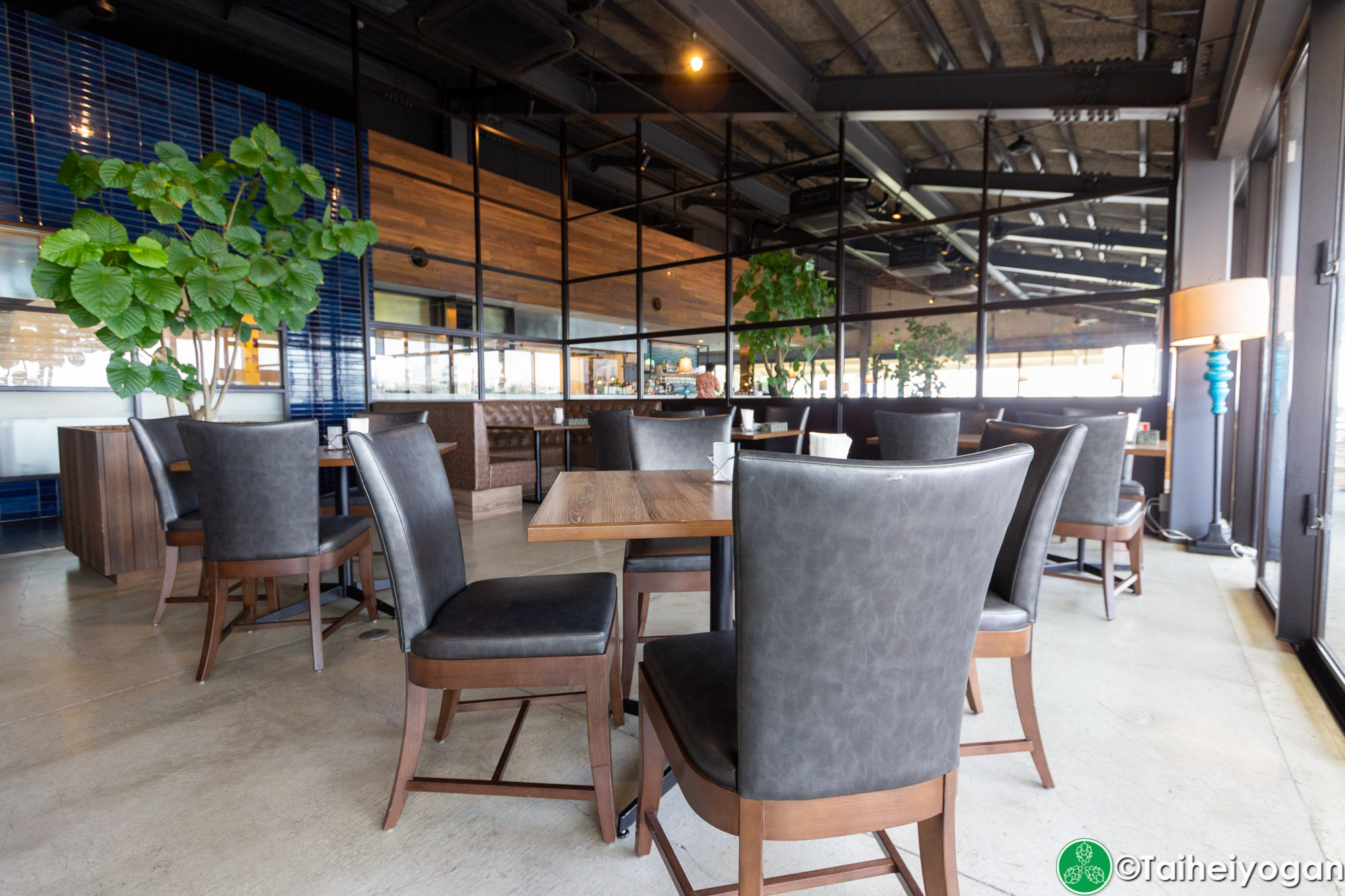 Chatan Harbor Brewery - Interior - Restaurant Section - Table Seating