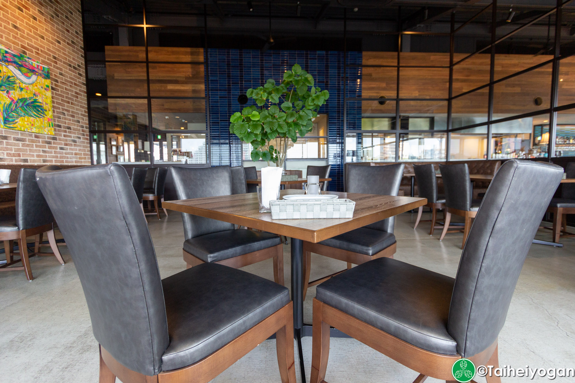 Chatan Harbor Brewery - Interior - Restaurant Section - Table Seating
