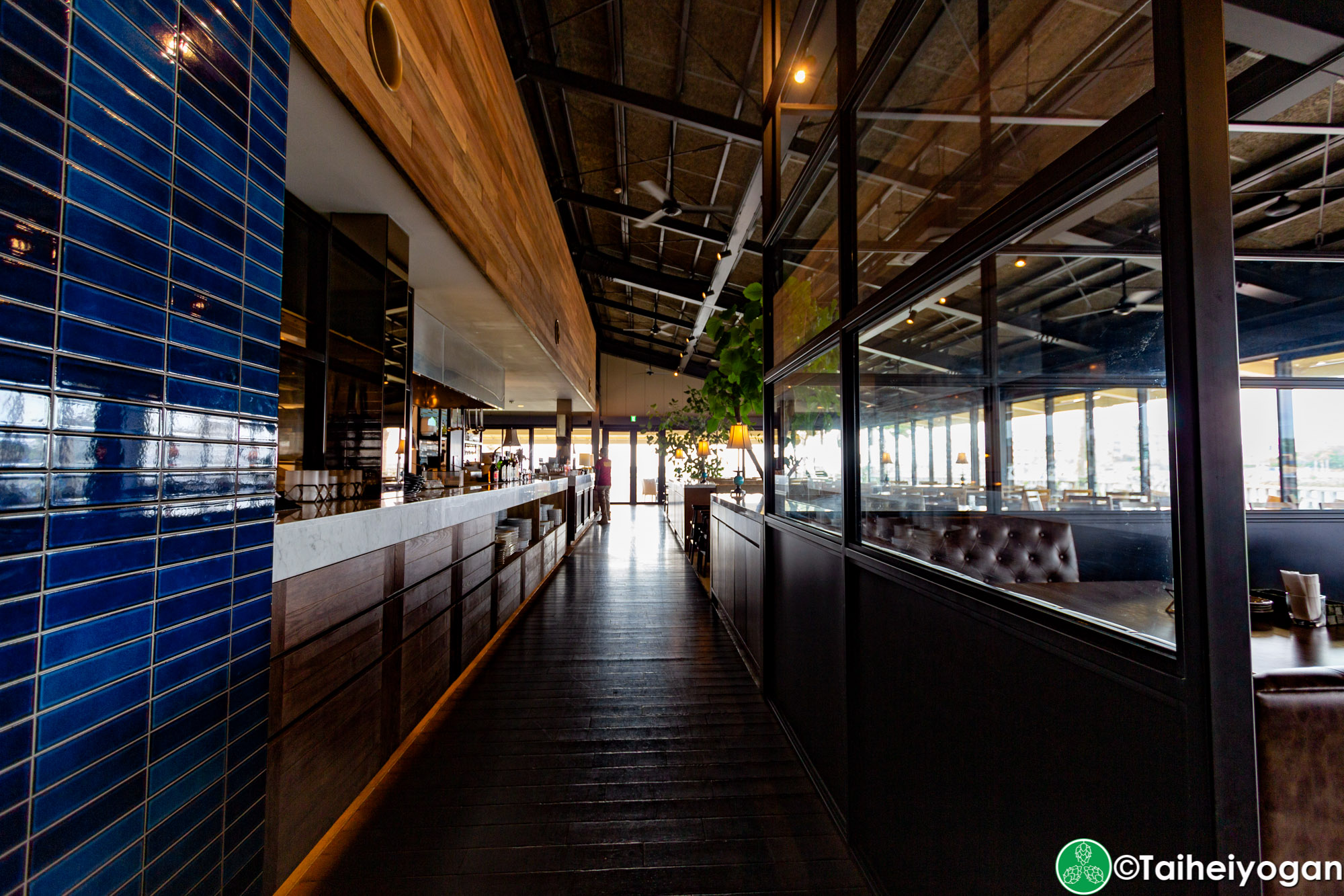 Chatan Harbor Brewery - Interior - Restaurant Section