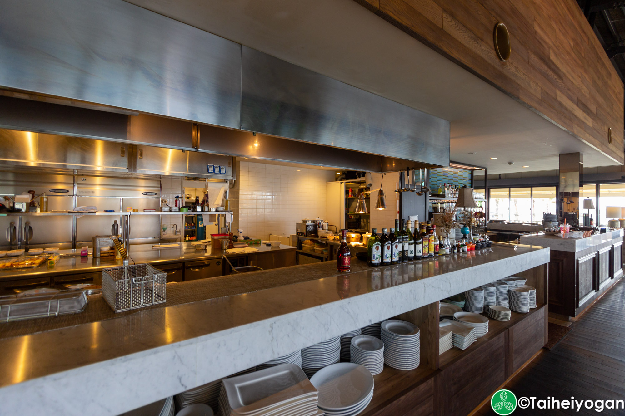 Chatan Harbor Brewery - Interior - Restaurant Section
