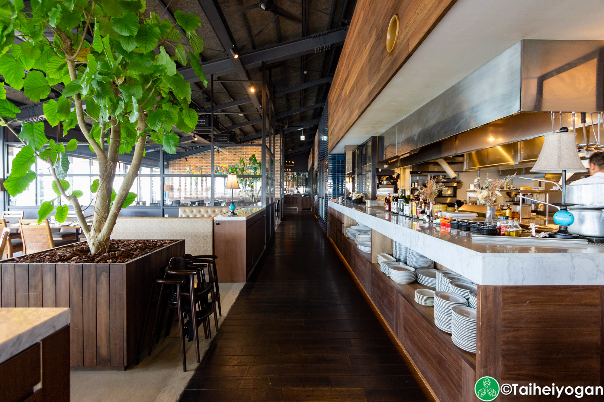 Chatan Harbor Brewery - Interior - Restaurant Section