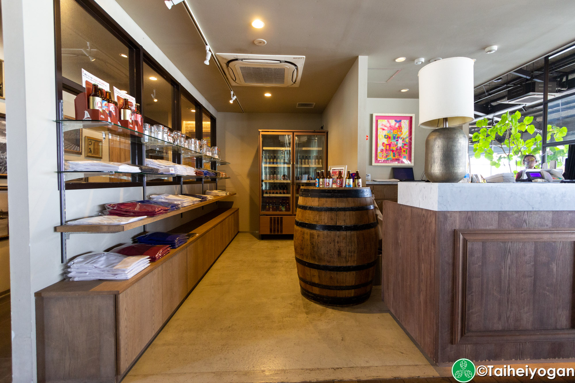 Chatan Harbor Brewery - Interior - Retail Section
