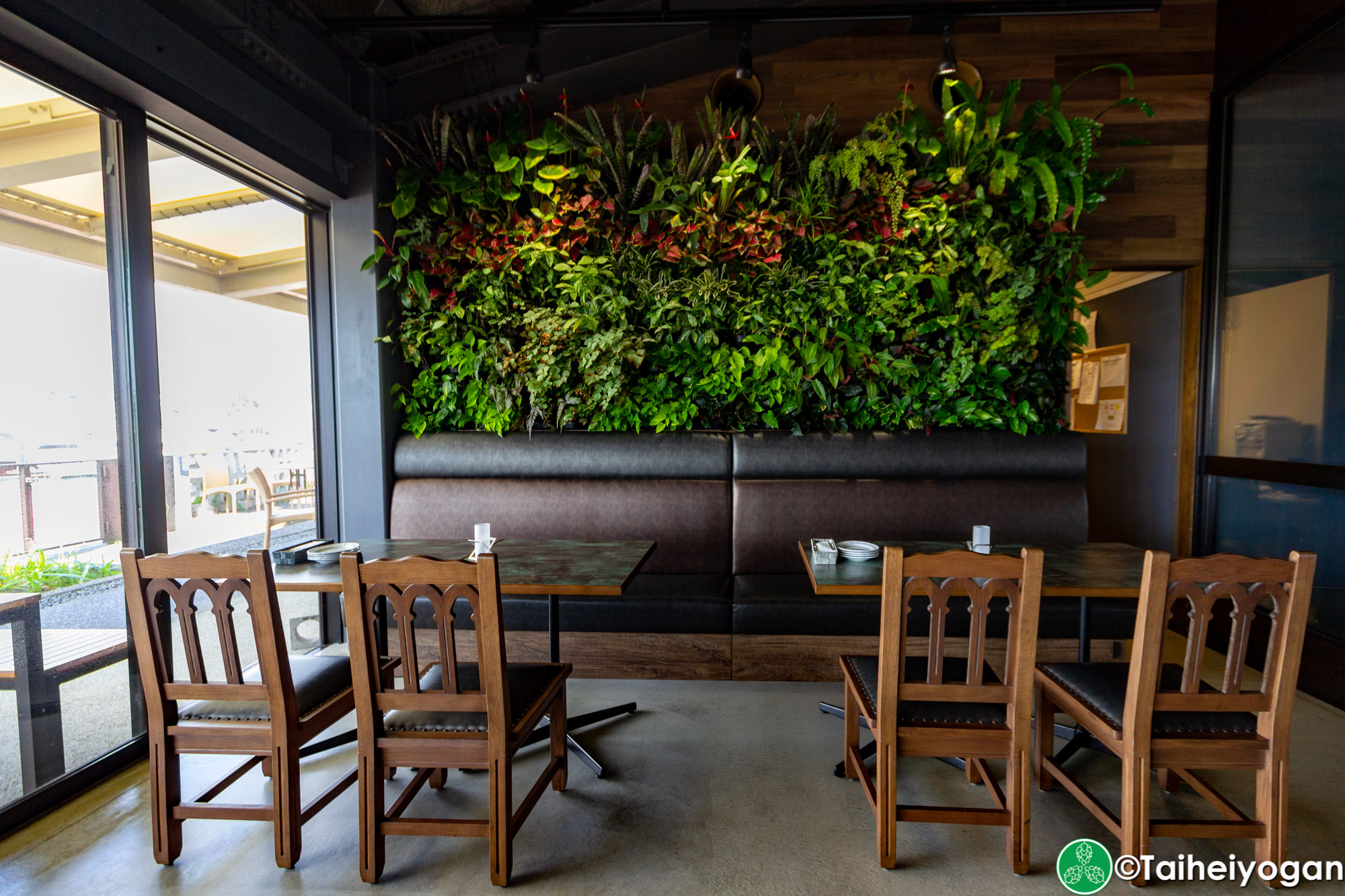 Chatan Harbor Brewery - Interior - Bar Area - Table Seating