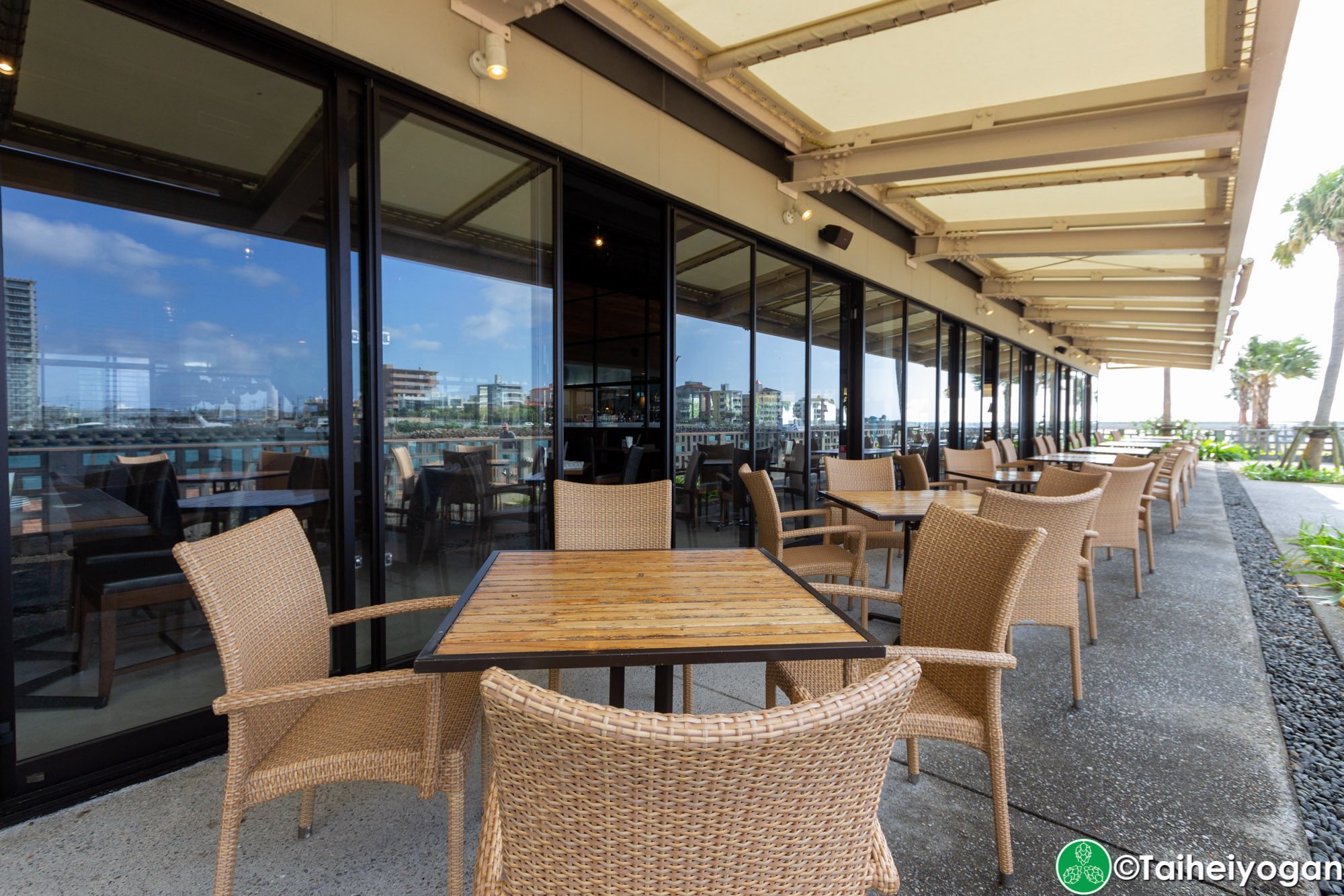 Chatan Harbor Brewery - Outdoor Terrace Seating
