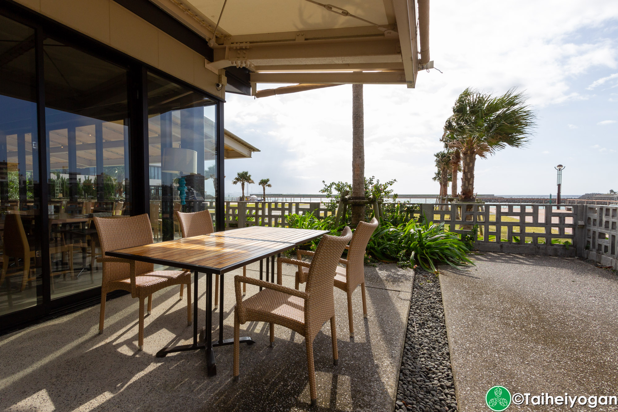 Chatan Harbor Brewery - Outdoor Terrace Seating