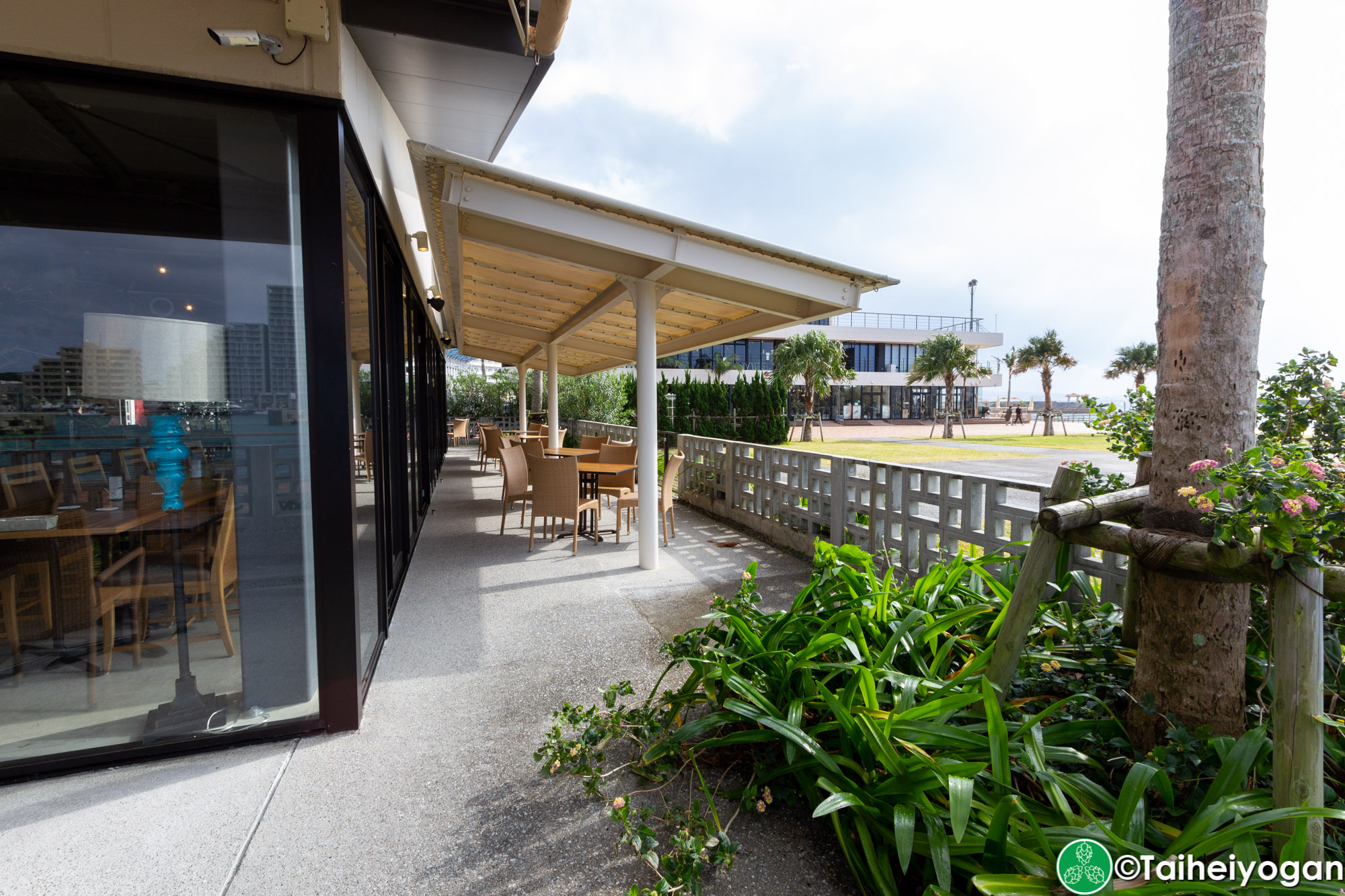 Chatan Harbor Brewery - Outdoor Terrace Seating