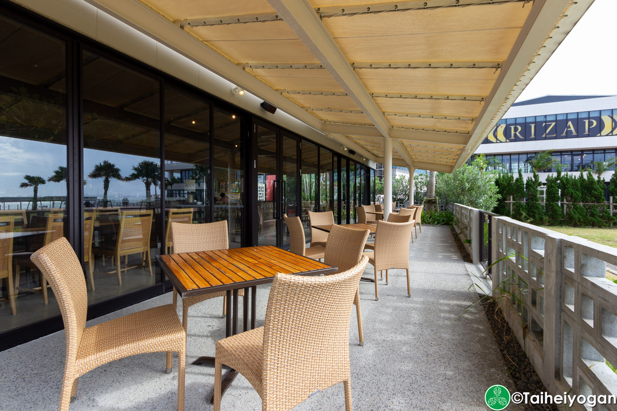 Chatan Harbor Brewery - Outdoor Terrace Seating