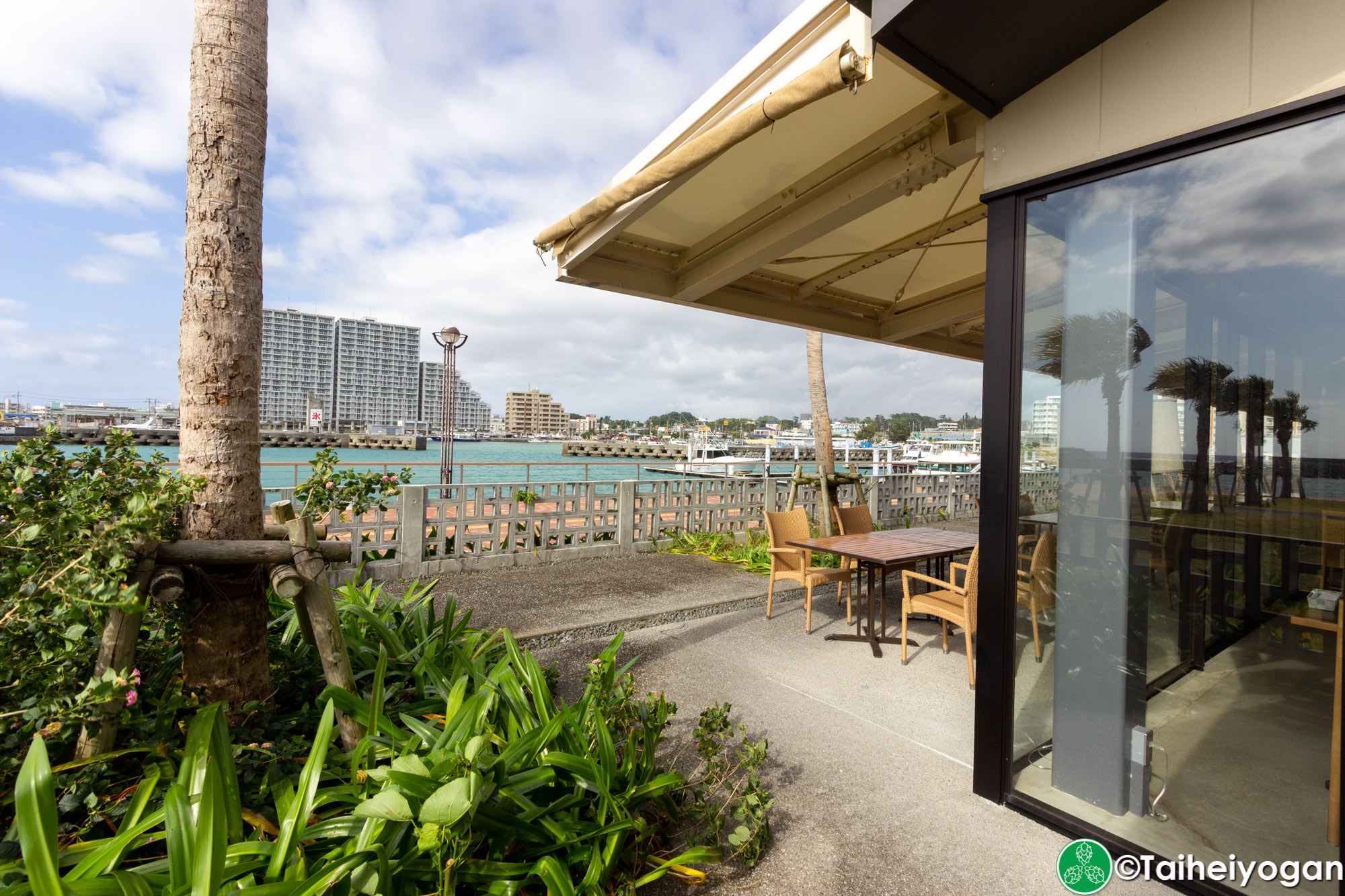 Chatan Harbor Brewery - Outdoor Terrace Seating