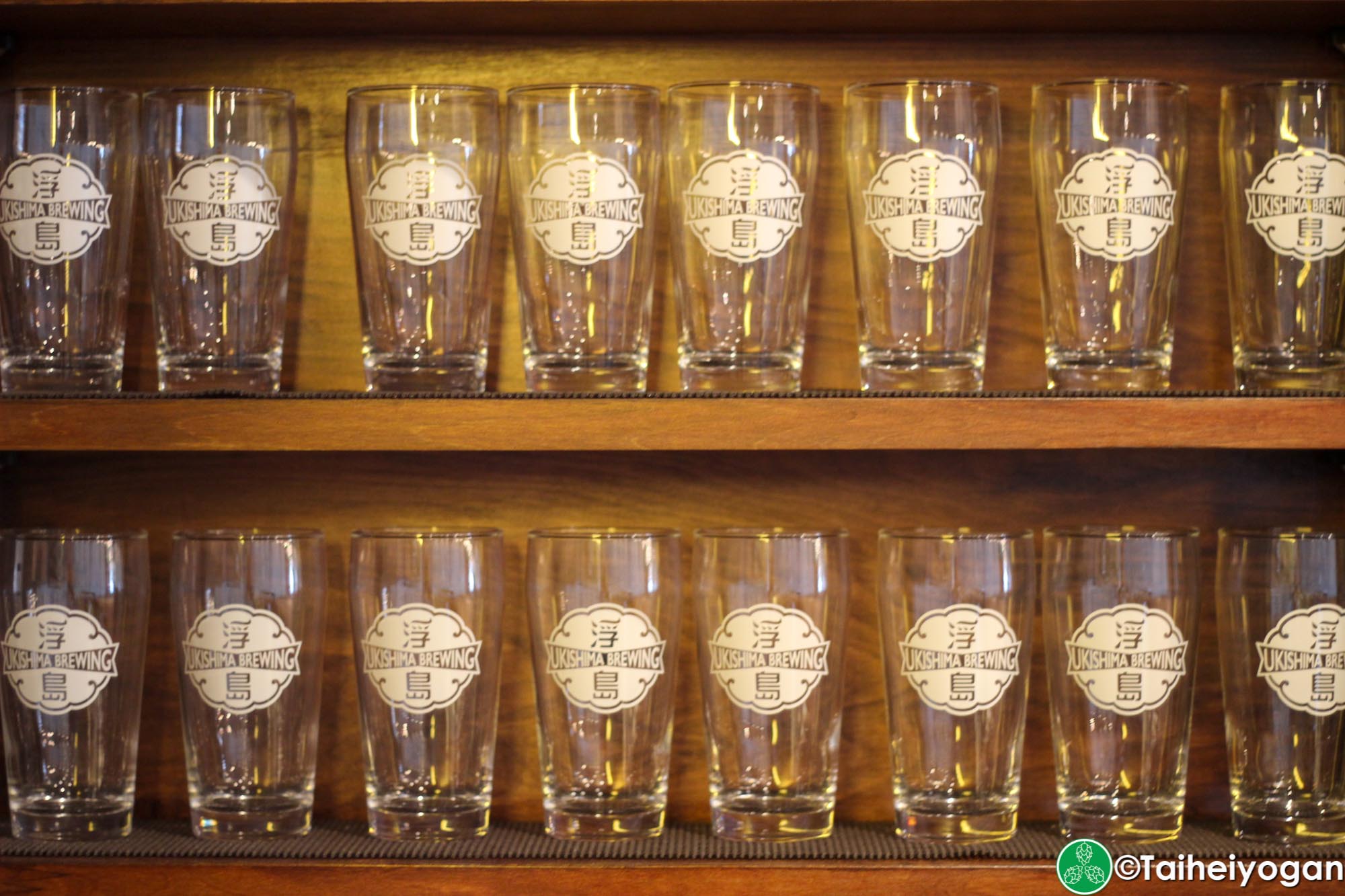 Ukishima Brewery Taproom - Glasses