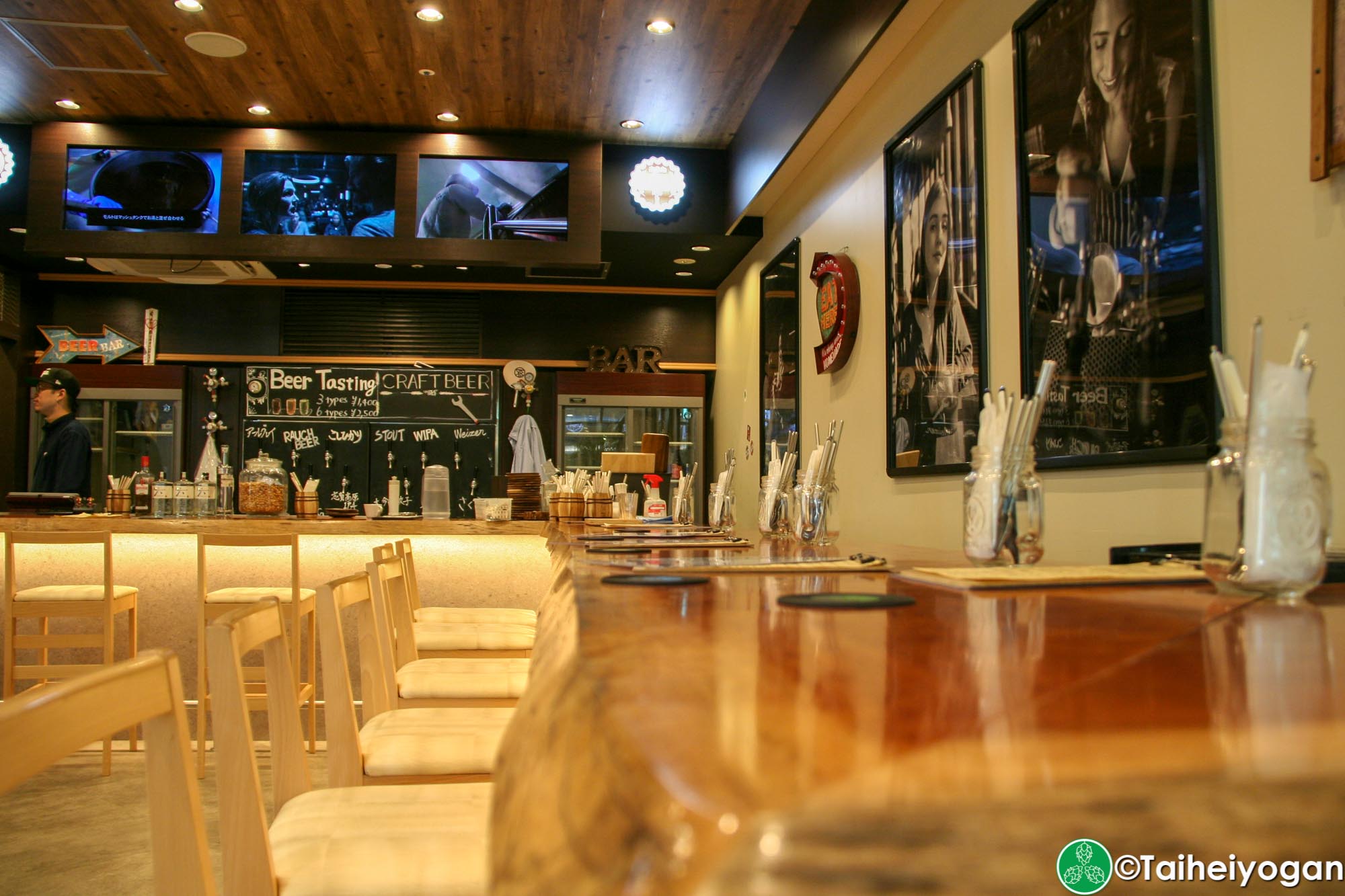 Platinum Fish Craft Beer Bar - プラチナフィッシュクラフトビアバル - Interior - Bar Counter