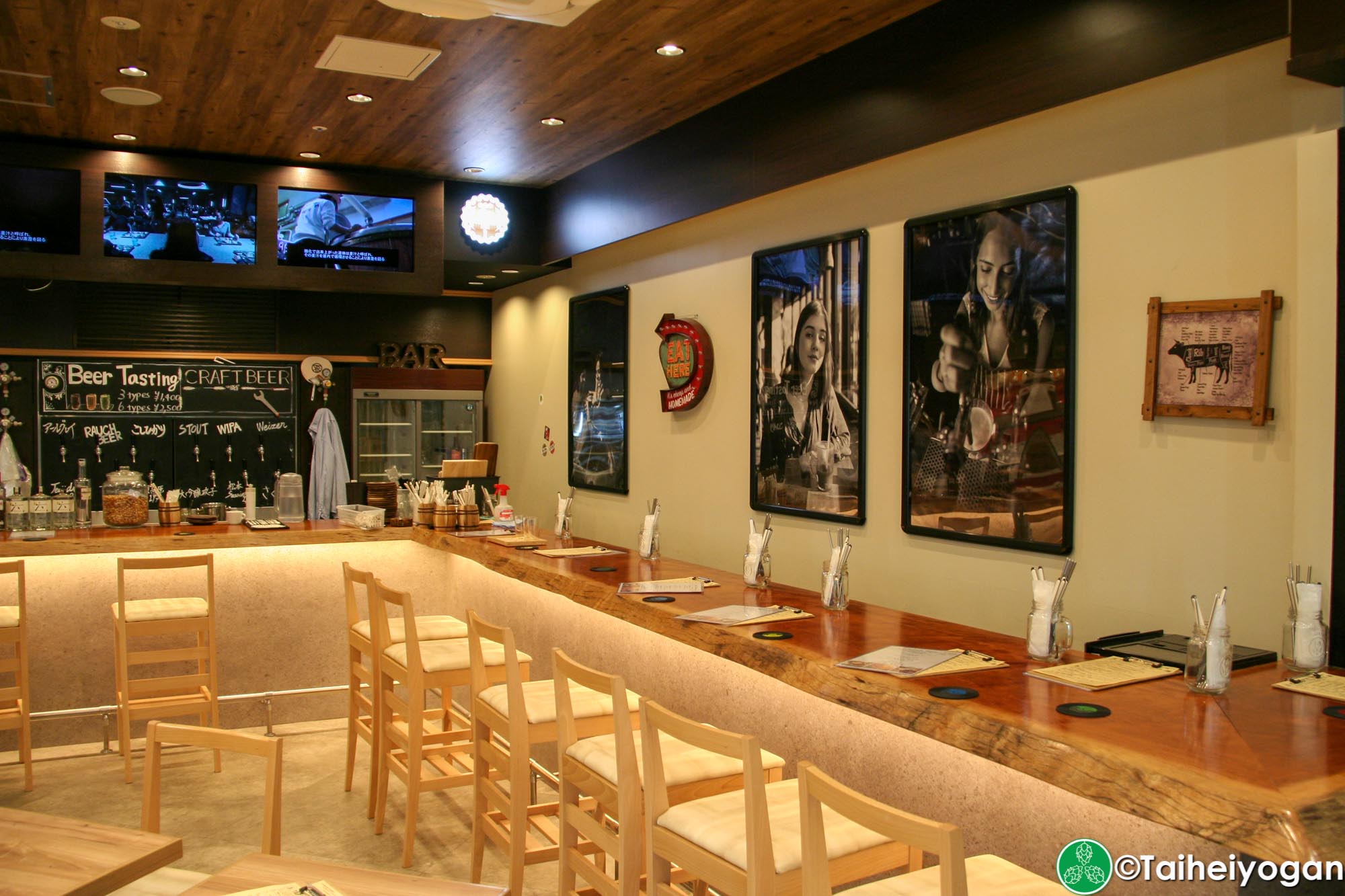 Platinum Fish Craft Beer Bar - プラチナフィッシュクラフトビアバル - Interior - Bar Counter