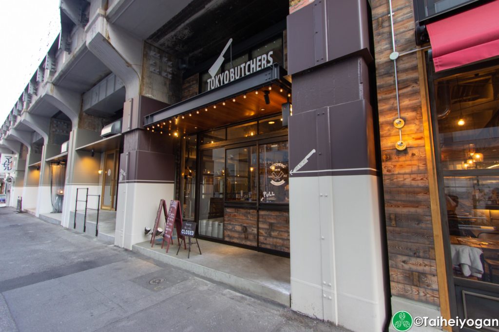 Tokyo Butchers & Okachi Beer Lab - Entrance