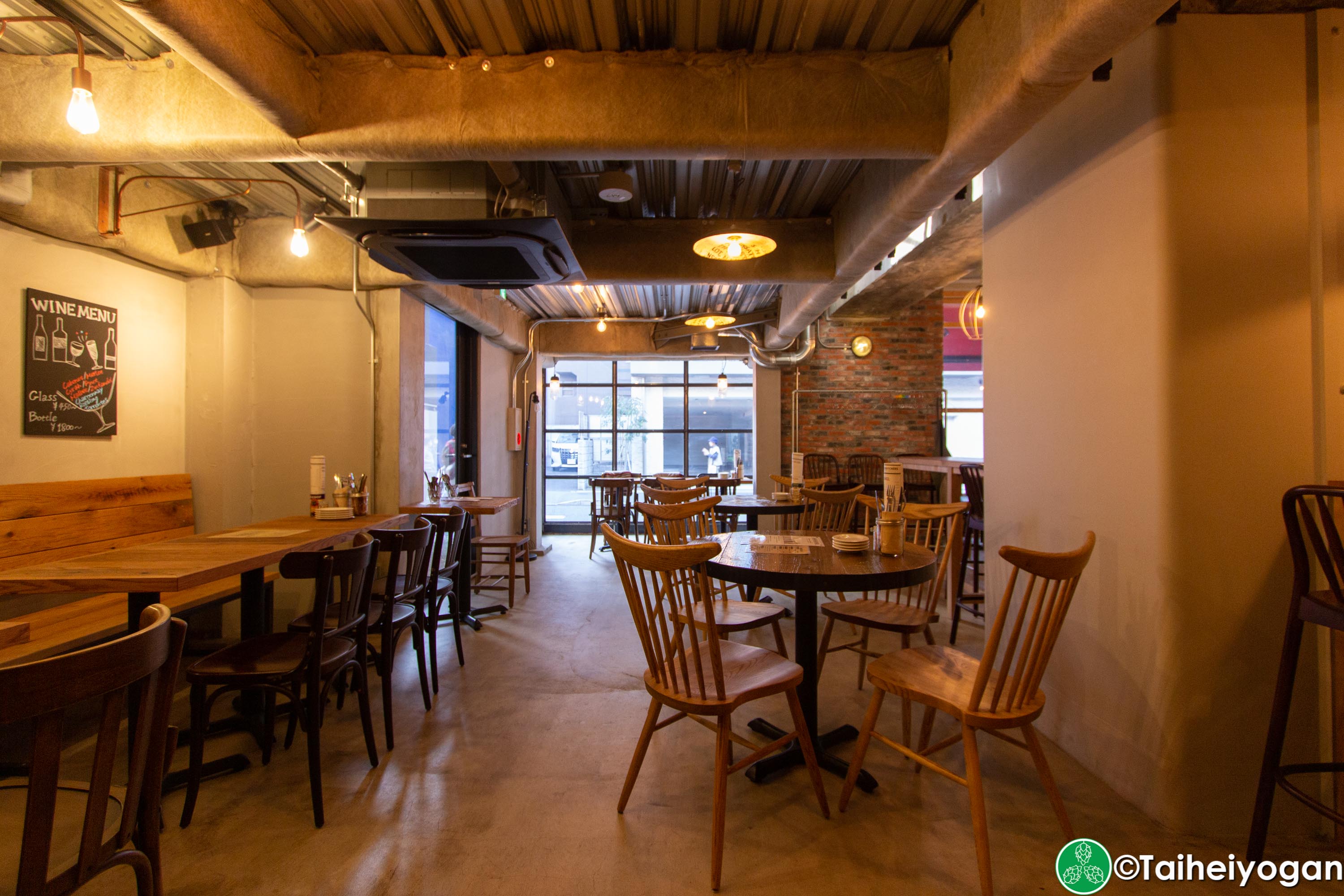 Tokyo Butchers & Okachi Beer Lab - Interior - Tables