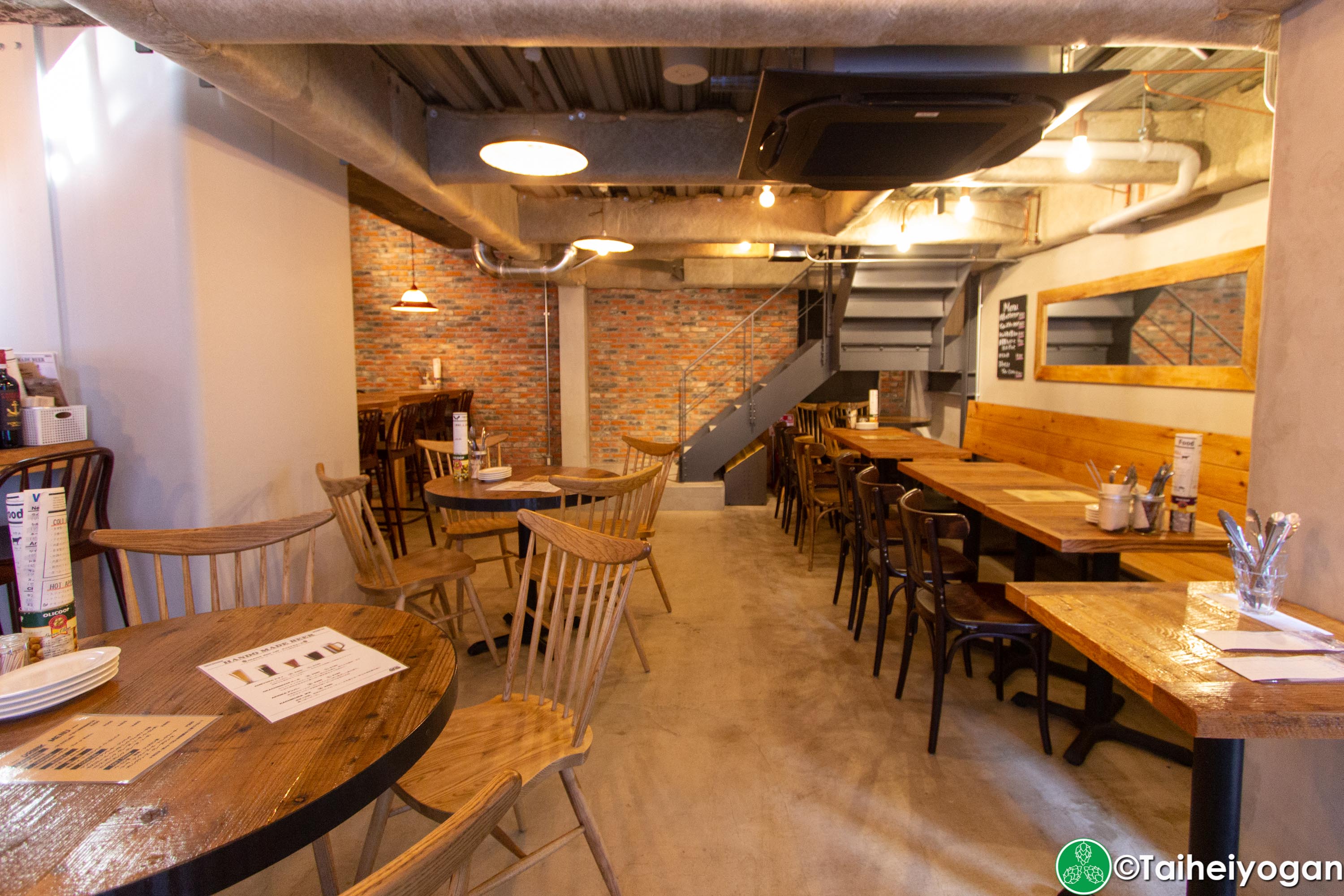 Tokyo Butchers & Okachi Beer Lab - Interior - Tables