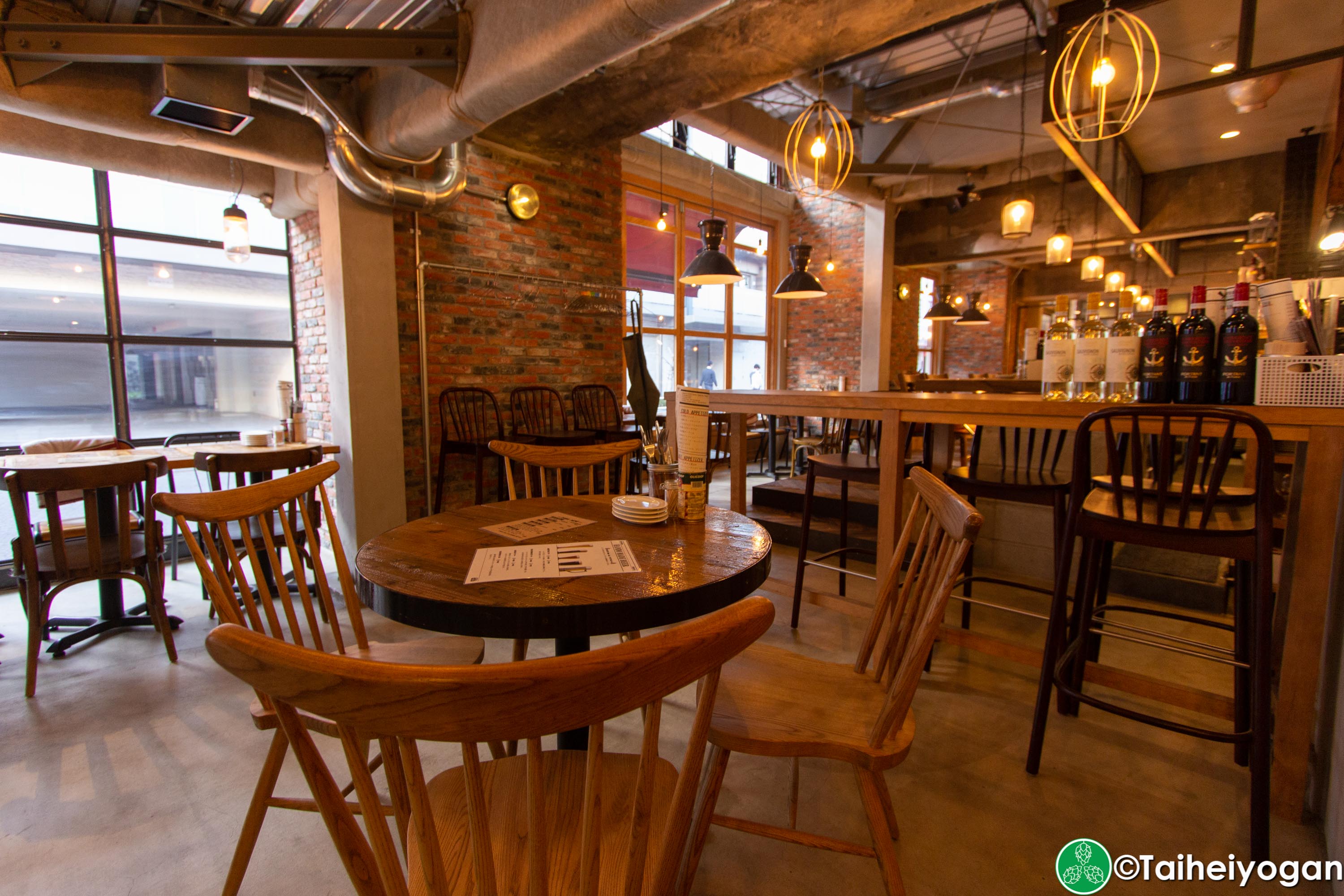 Tokyo Butchers & Okachi Beer Lab - Interior - Tables