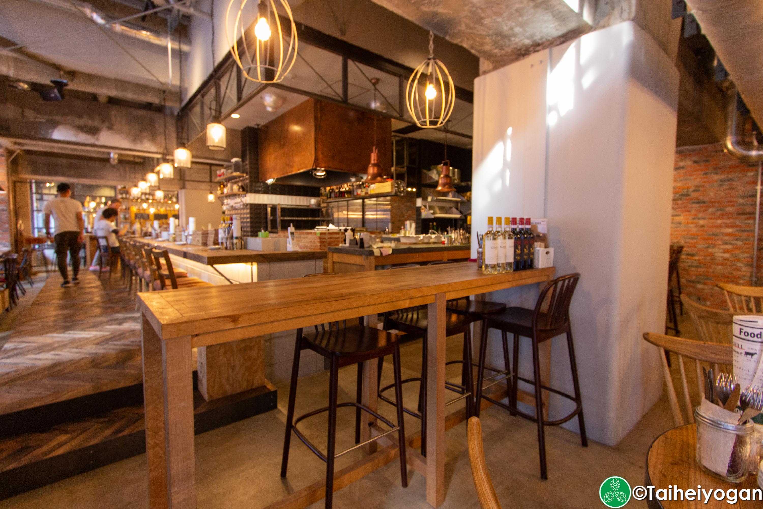 Tokyo Butchers & Okachi Beer Lab - Interior - Tables