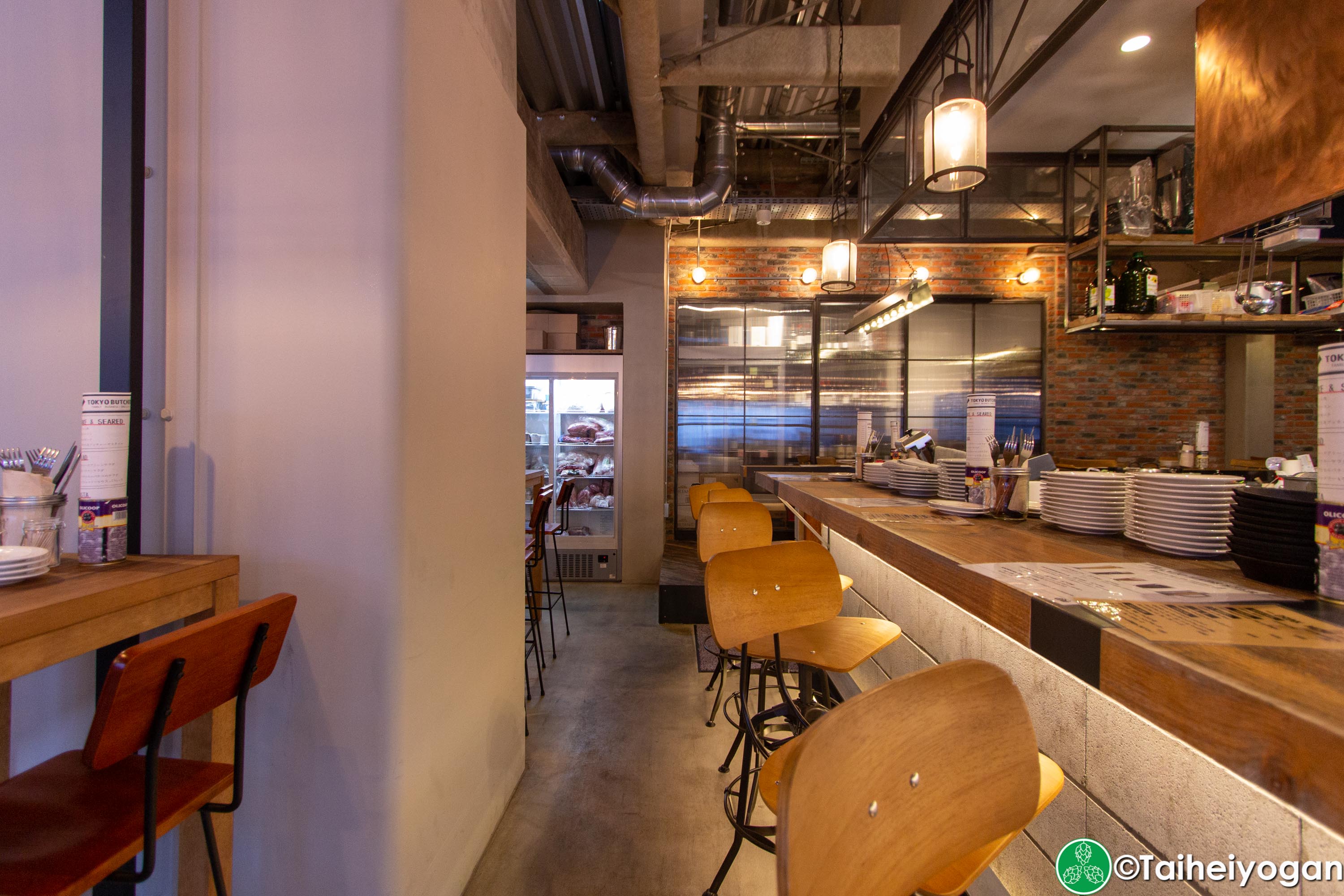 Tokyo Butchers & Okachi Beer Lab - Interior - Counter