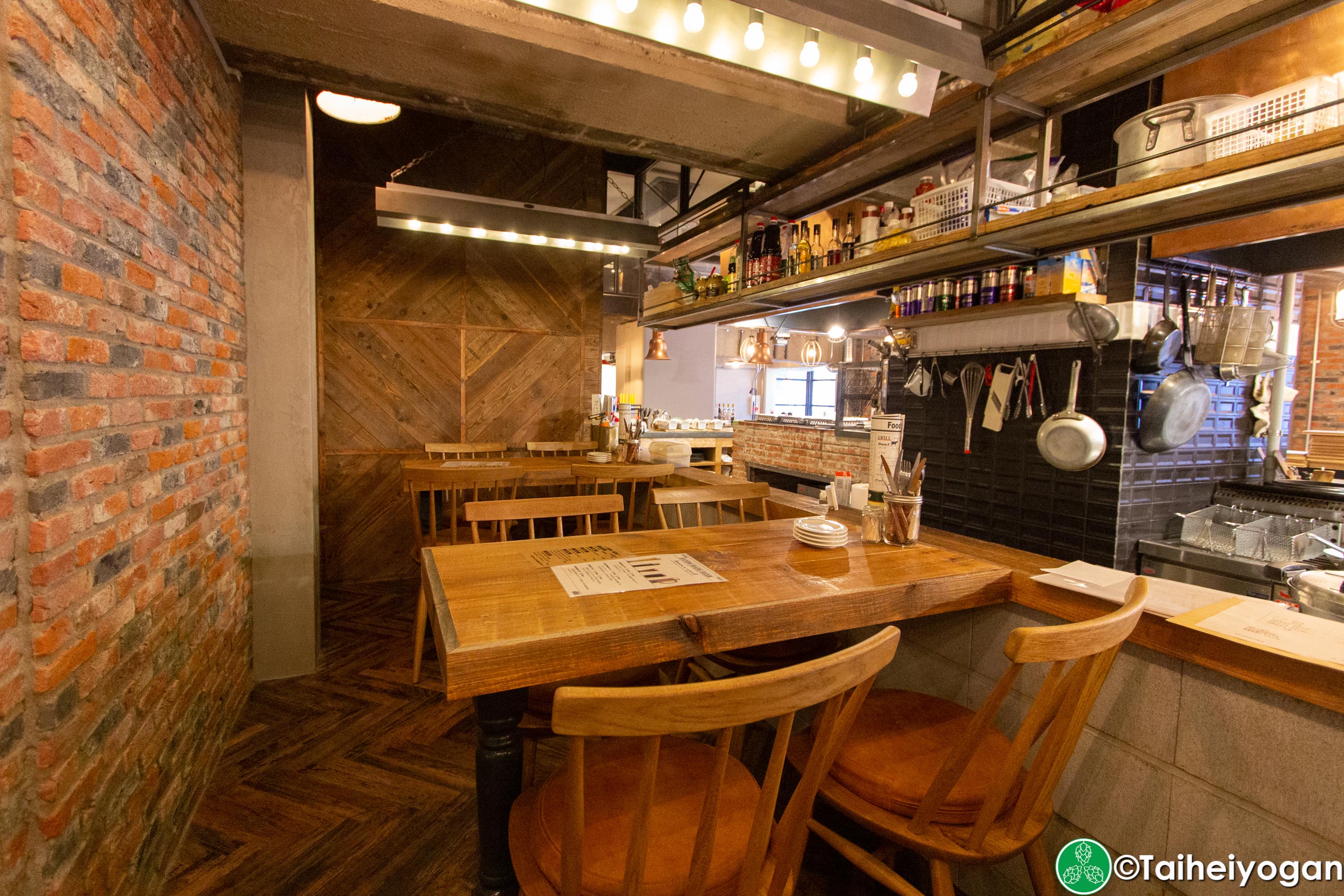 Tokyo Butchers & Okachi Beer Lab - Interior - Tables